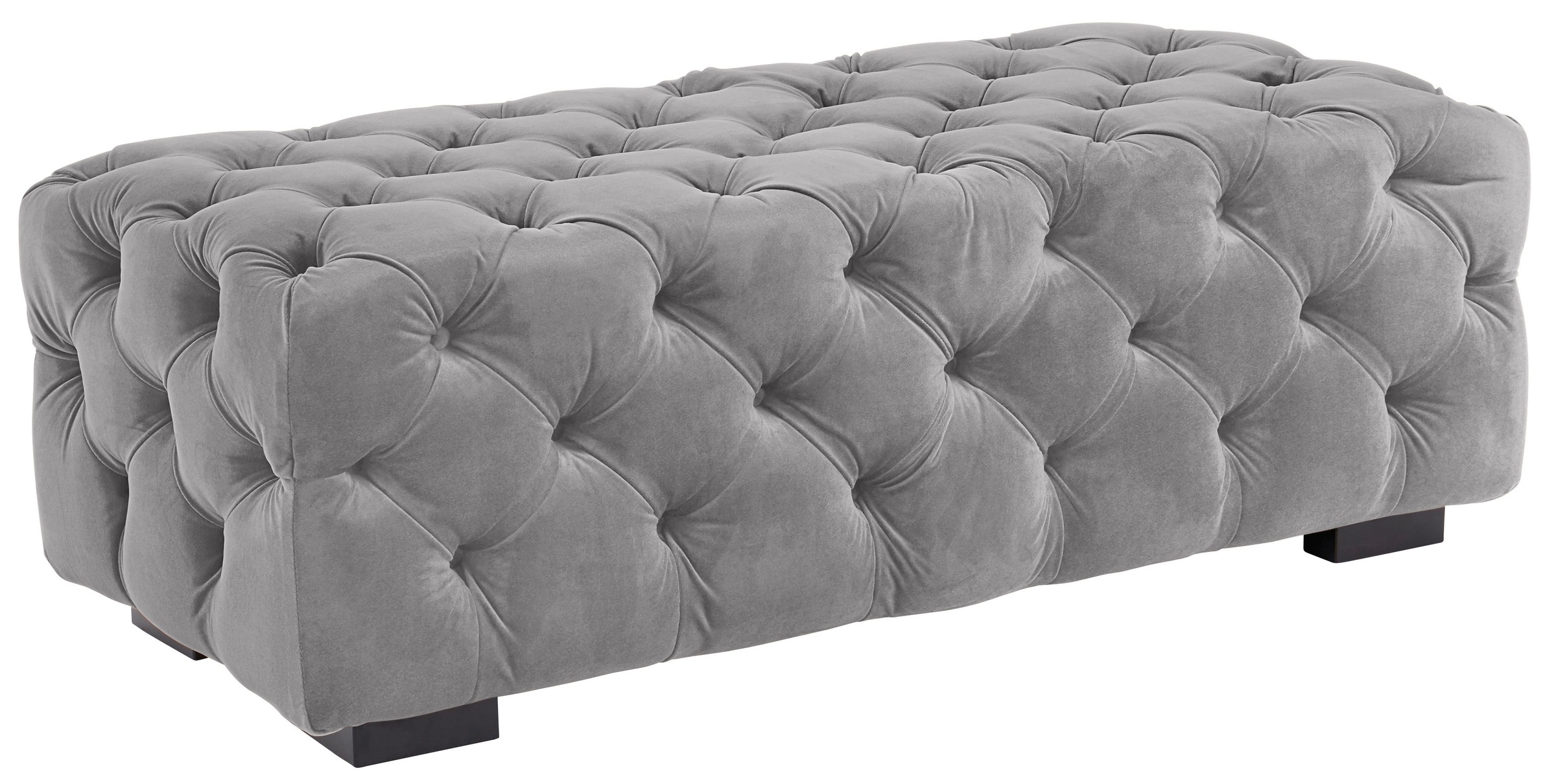 Guido Maria Kretschmer Home&Living Polsterhocker »Kalina«, mit klassischer Chesterfield-Knopfheftung