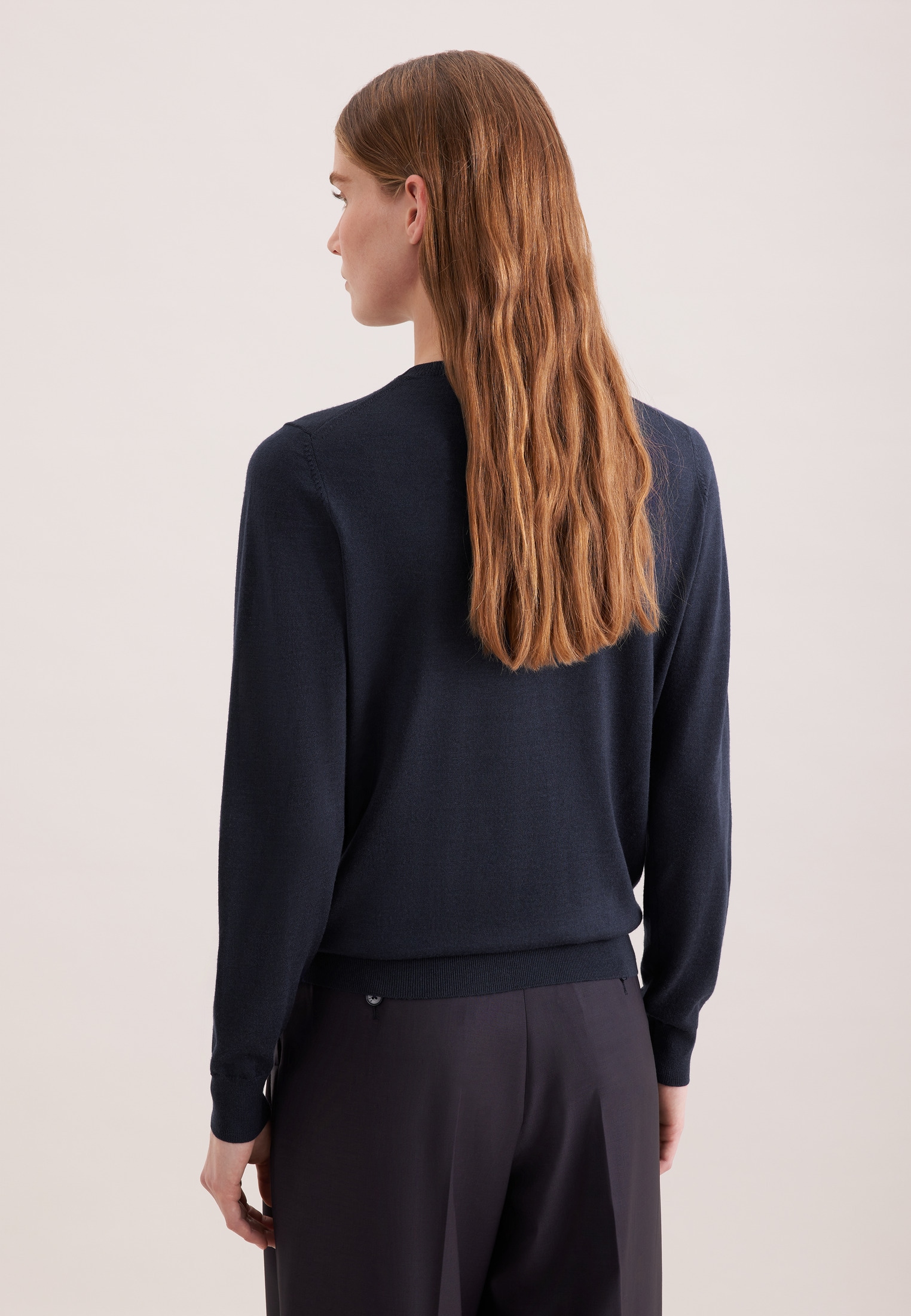 seidensticker Strickpullover Sweater Uni