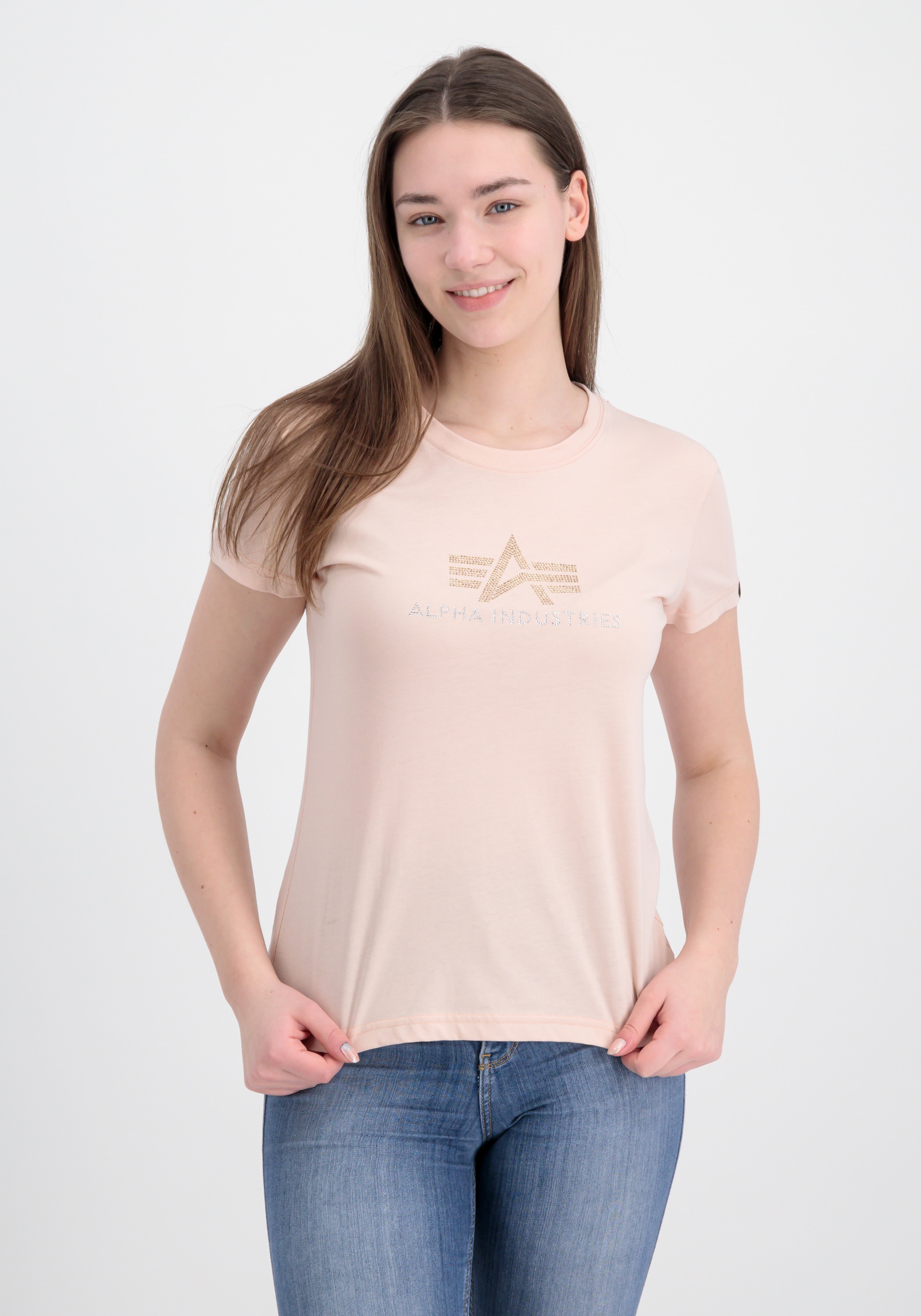 Alpha Industries T-Shirt »Alpha Industries Women - T-Shirts Crystal T-Shirt W«
