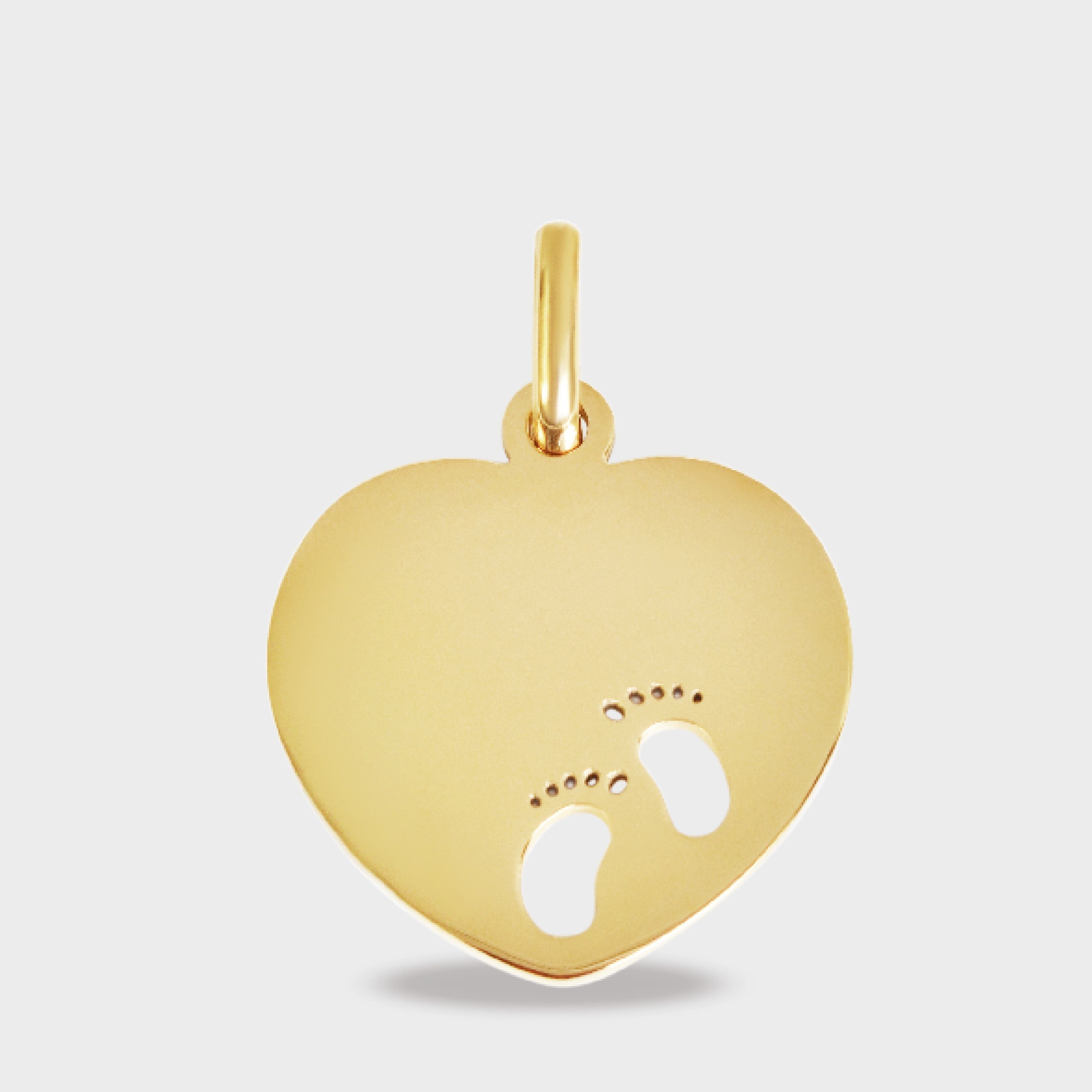 Adelia´s Kettenanhänger »Damen Anhänger ¿ Herz Gravuranhänger aus Edelstahl«