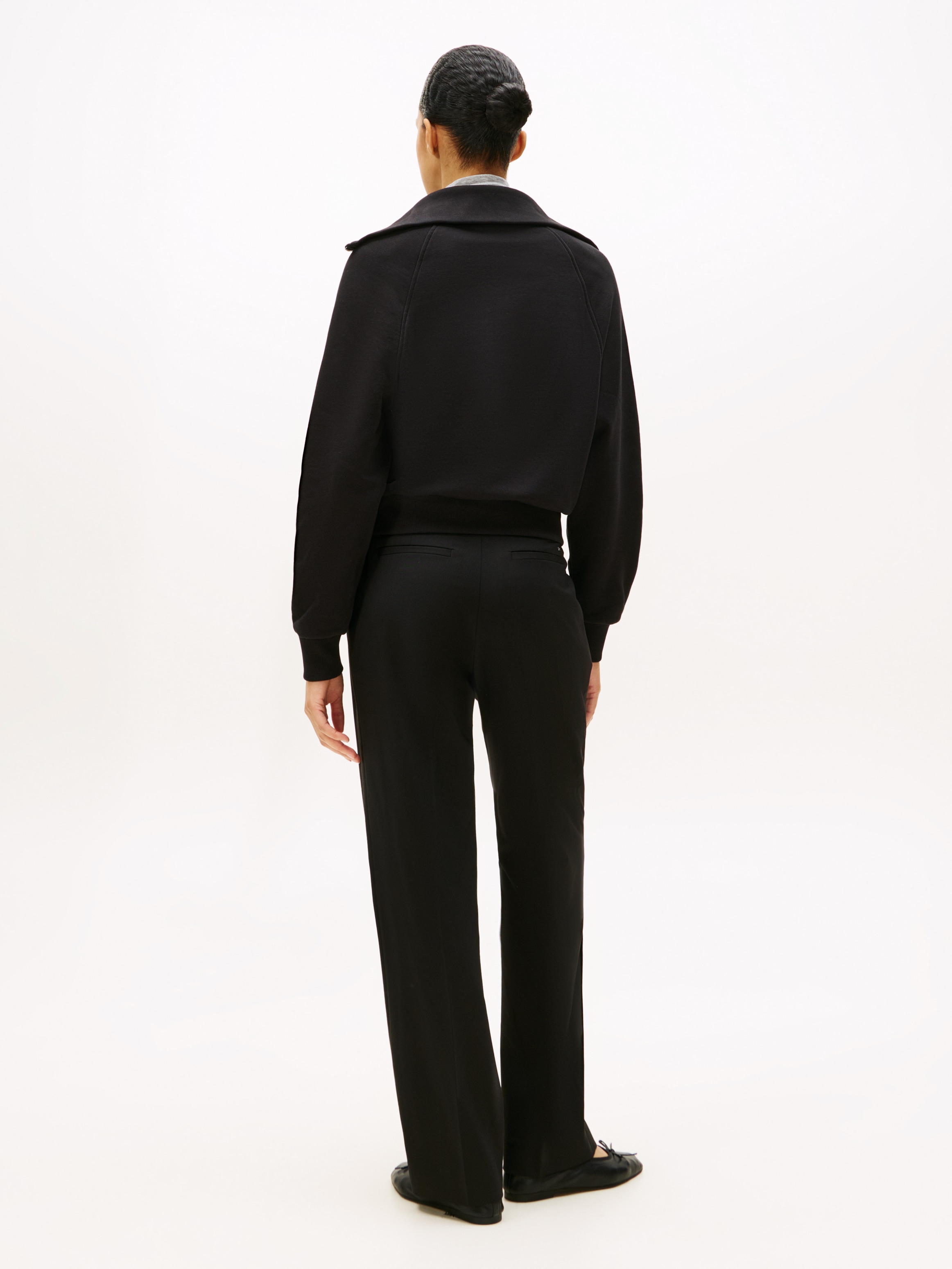 Tommy Hilfiger Sweatshirt »CLASSIC SCRIPT FLEECE HALF-ZIP«