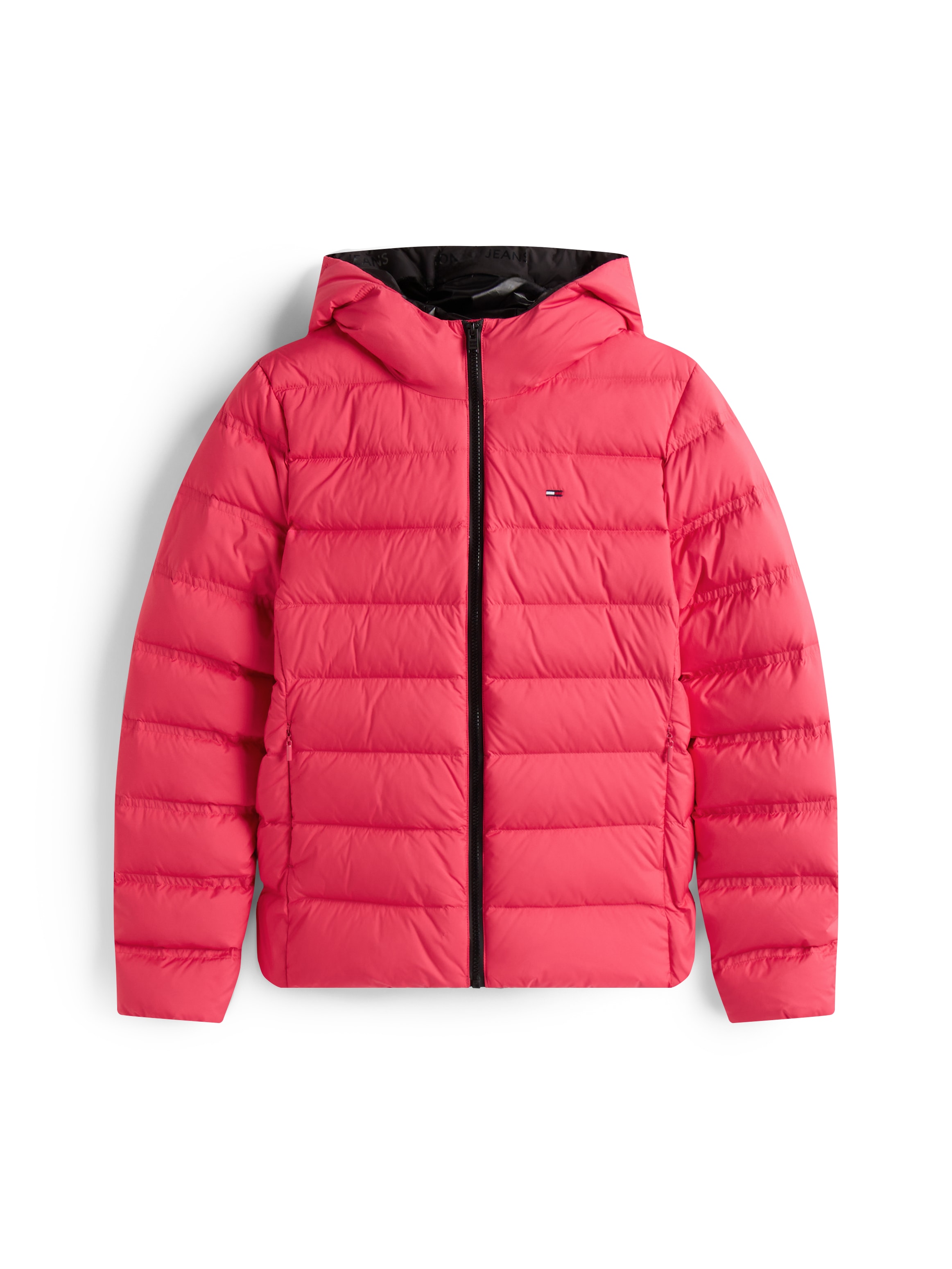 Tommy Jeans Steppjacke »TJW SLIM HOOD PRNT DOWN JCKT EXT«, mit Kapuze