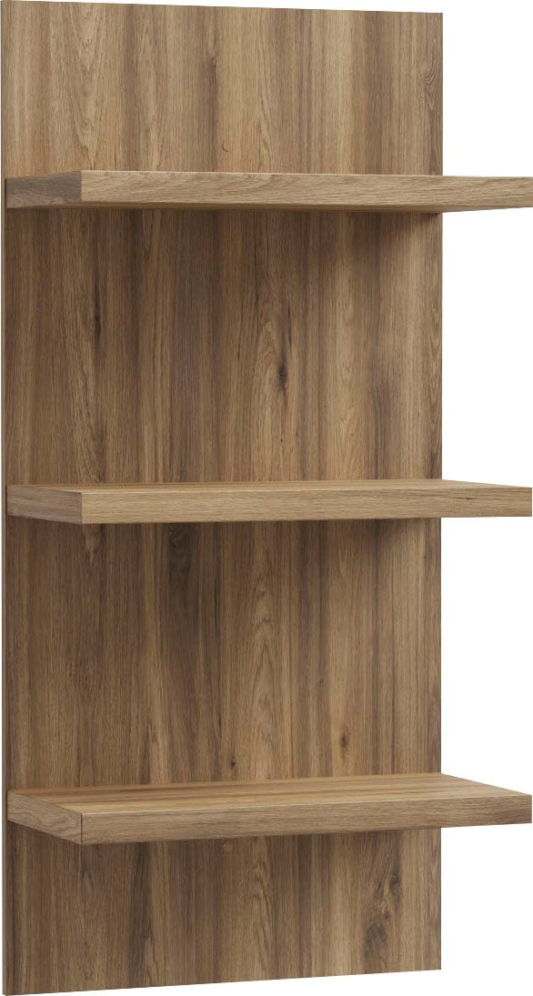 Forte Wandregal »Lewisville« in beige, Größe B/H/T: 60 cm x 125 cm x 29,6 cm