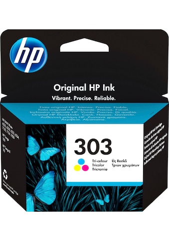HP Tintenpatrone »303«, (1 St.), original Druckerpatrone 303 Cyan, Magenta, Gelb kaufen