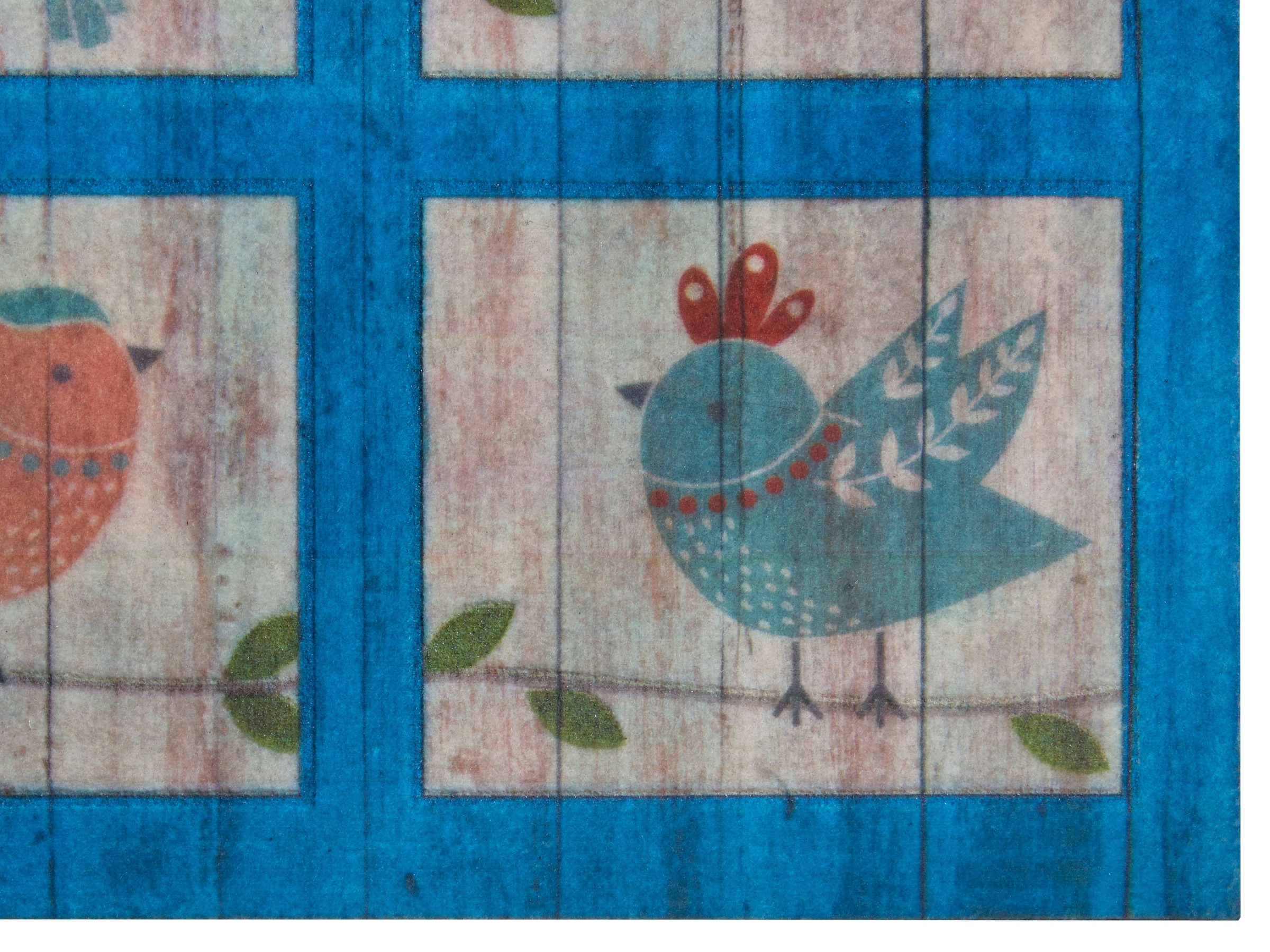 my home Fußmatte »Birds, Türmatte«, rechteckig, 6 mm Höhe, Tiermotiv, robust, Eingang, Türvorleger, rutschfest, Schmutzfang