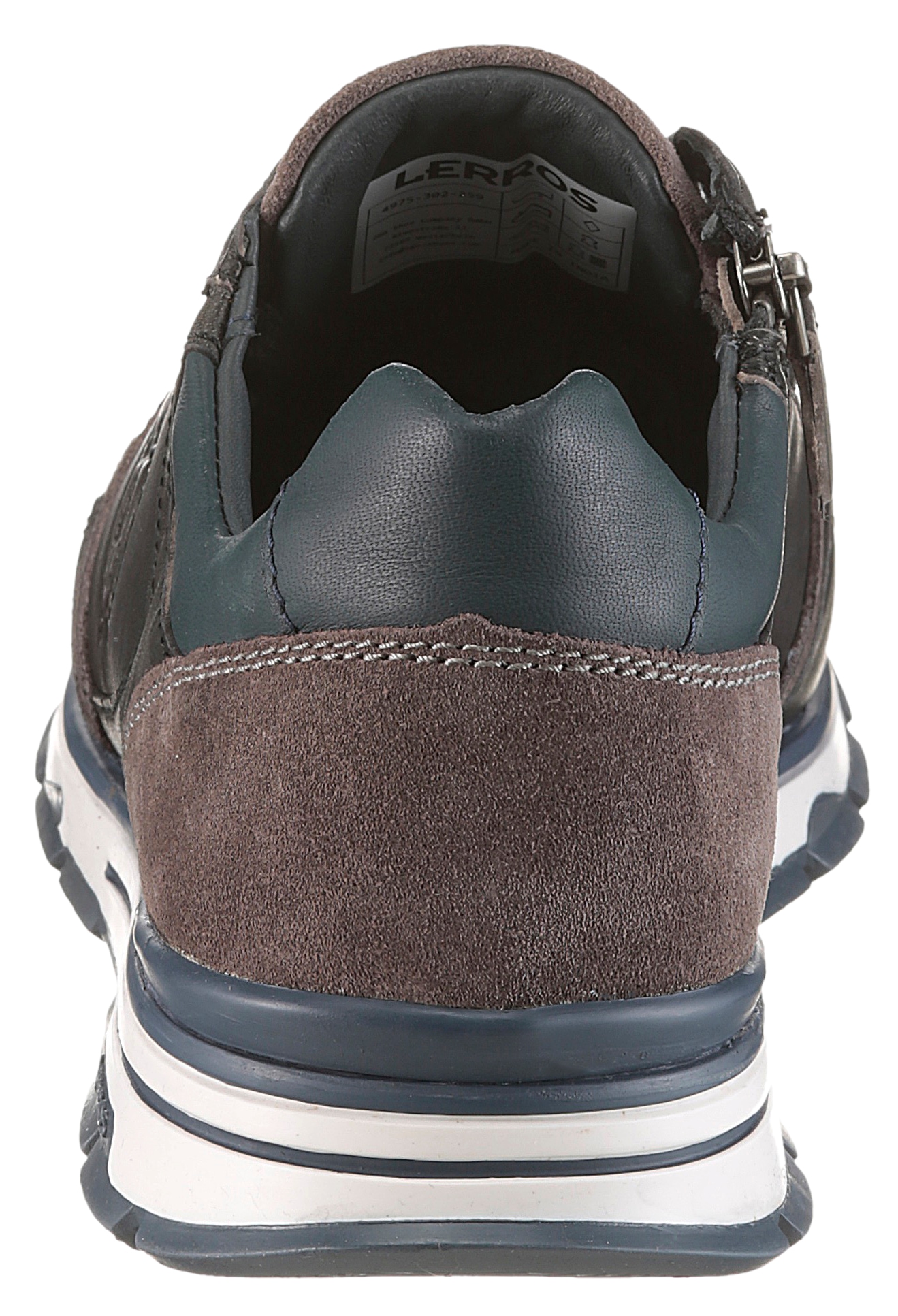 LERROS Sneaker  mit Reißverschluss, Schnürschuh, Freizeitschuh, Halbschuh