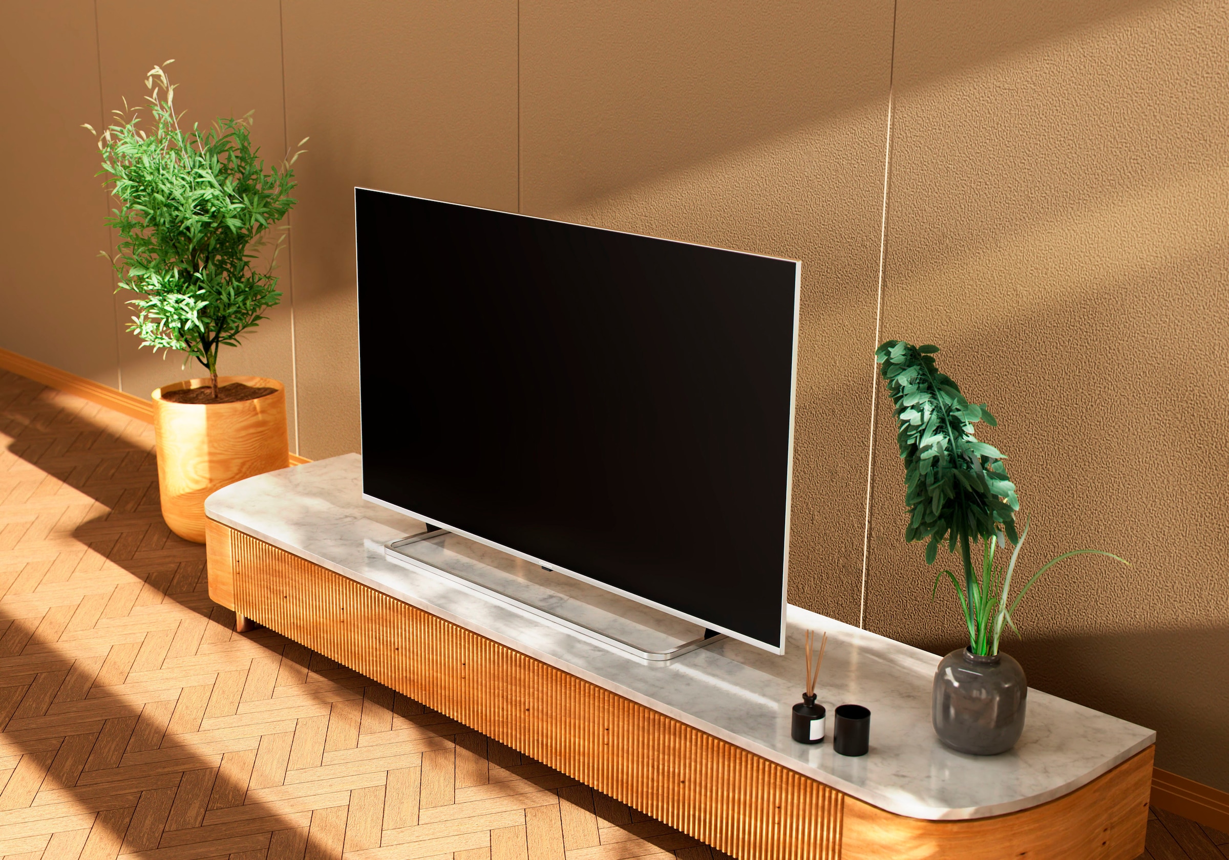 Grundig LED-Fernseher, 164 cm/65 Zoll, 4K Ultra HD, Google TV-Smart-TV