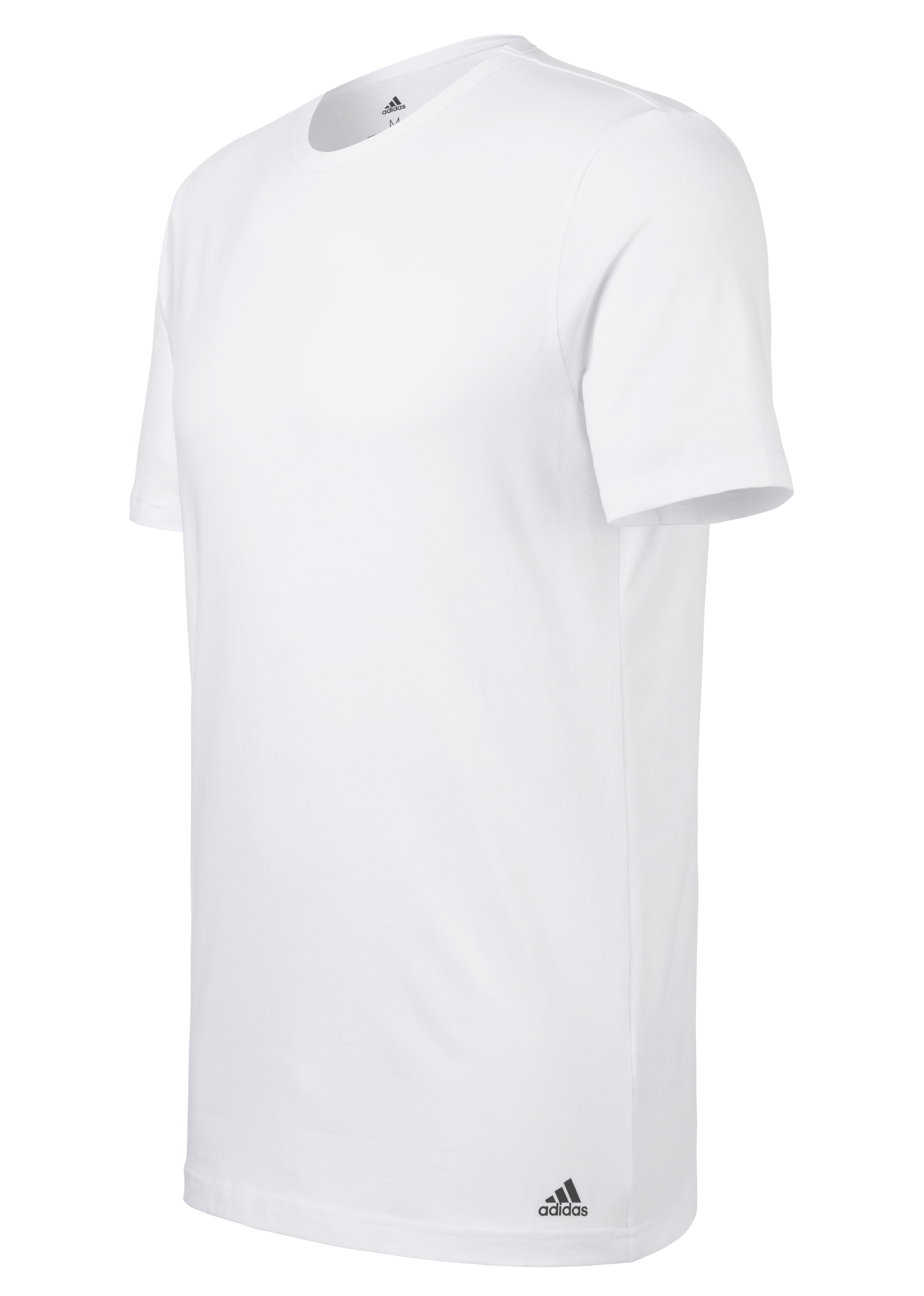 adidas Sportswear T-Shirt »"Active Flex Cotton"«, (2er-Pack), mit Rundhalsausschnitt und Slim Fit