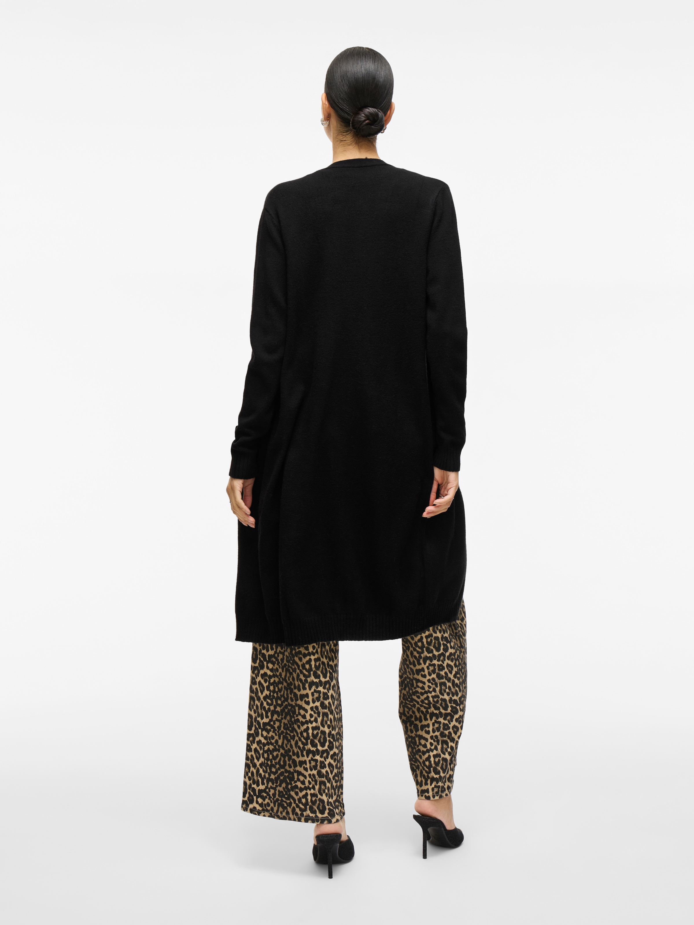 Vila Longstrickjacke »VIRIL LONG L/S KNIT CARDIGAN - NOOS«, in knielanger Form