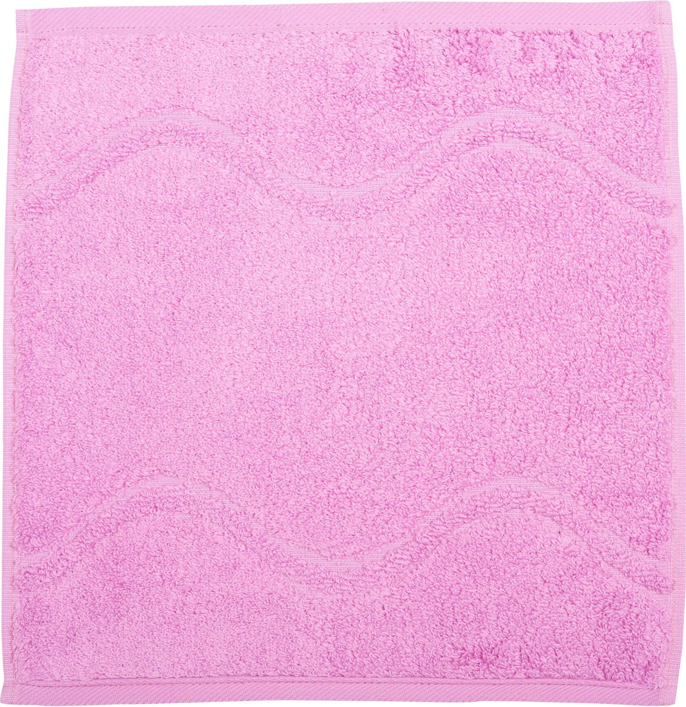 ROSS Seiftuch »Cashmere feeling«, (Packung, 6 St.), mit Wellen-Bordüre