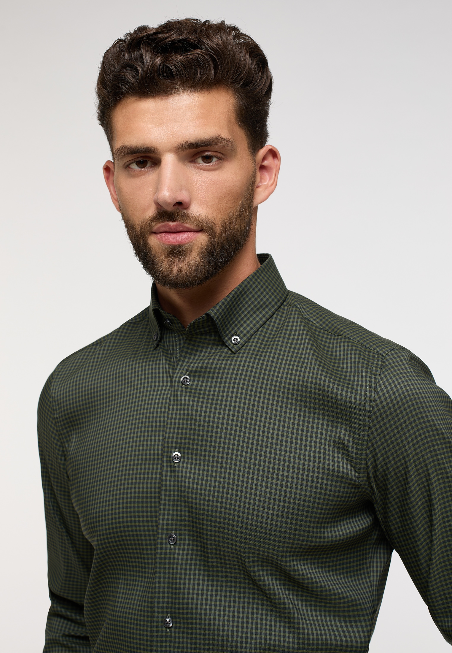 Eterna Langarmhemd »SLIM FIT«
