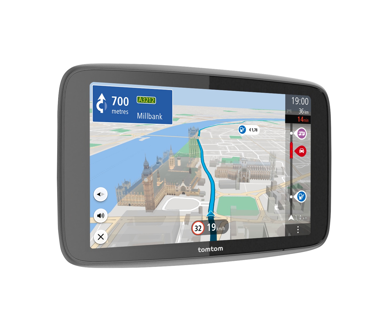 TomTom PKW-Navigationsgerät »GO CAMPER Max (2te Generation)«, (Zentraleuropa)