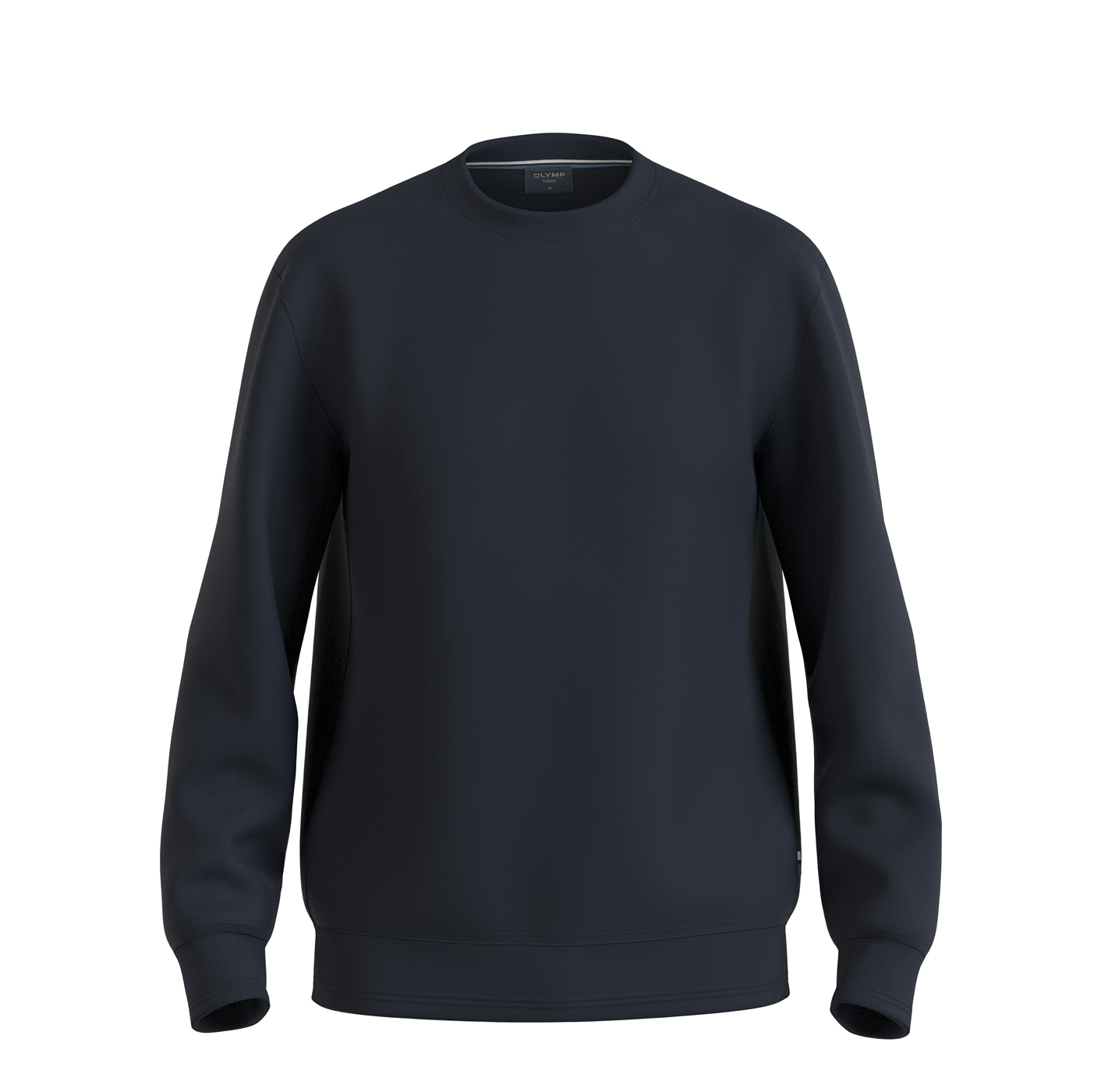 OLYMP Sweatshirt , unifarben, Basic, Rundhals, regular fit
