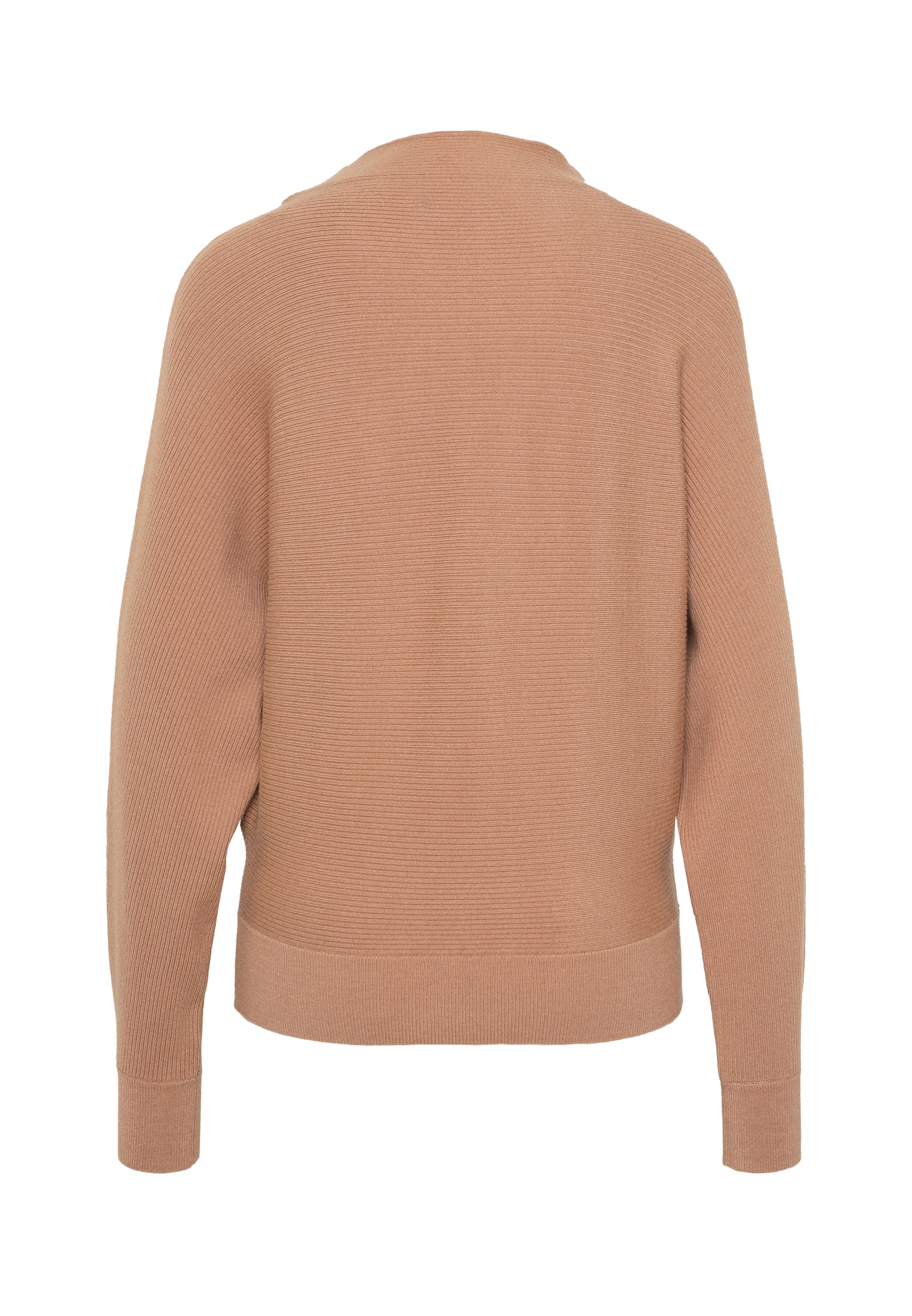 Zero Rundhalspullover »Pullover strukturiert mit Stehkragen«