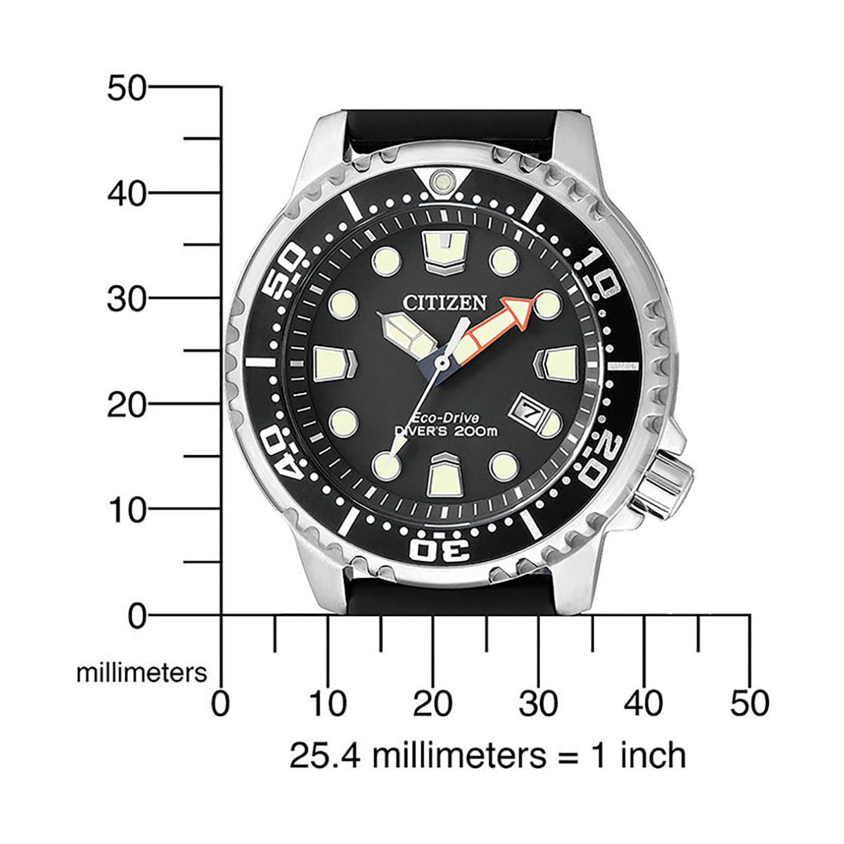 Citizen Taucheruhr »Promaster Eco-Drive Diver«, Armbanduhr, Herrenuhr, Damenuhr, Solar, bis 20 bar wasserdicht