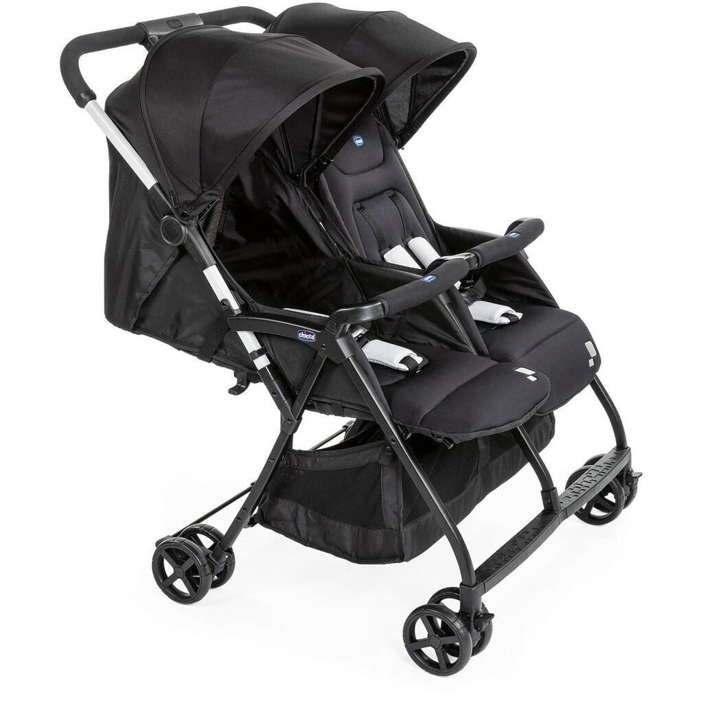 Chicco Zwillingsbuggy »OHlalà Twin, Black Night«, 15 kg