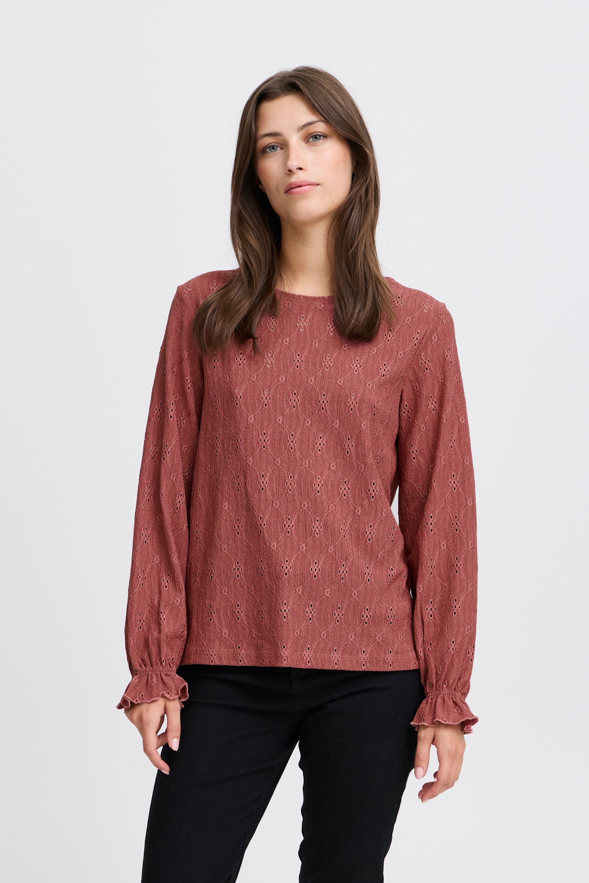 b.young Langarmbluse »Langarmbluse BYSILVA ONECK BLOUSE«
