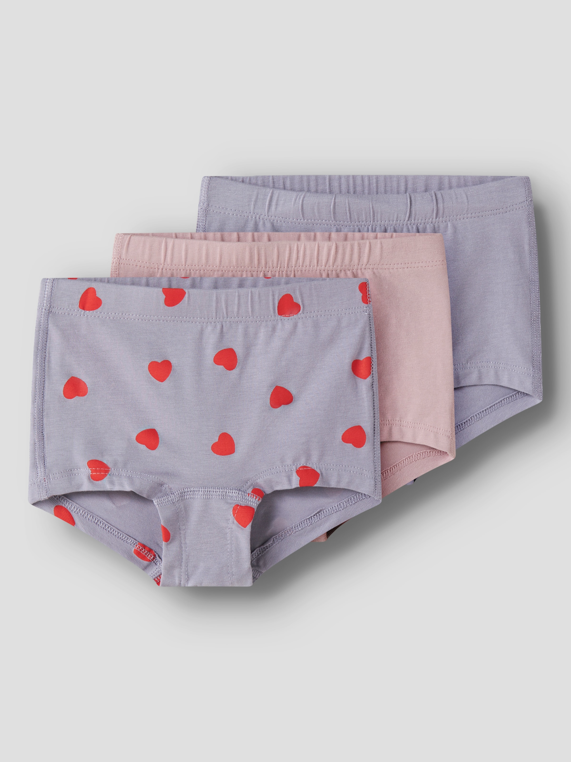 Name It Hipster »NMFTIGHTS 3P LAVENDER HEARTS NOOS« Packung, 3 Stk.