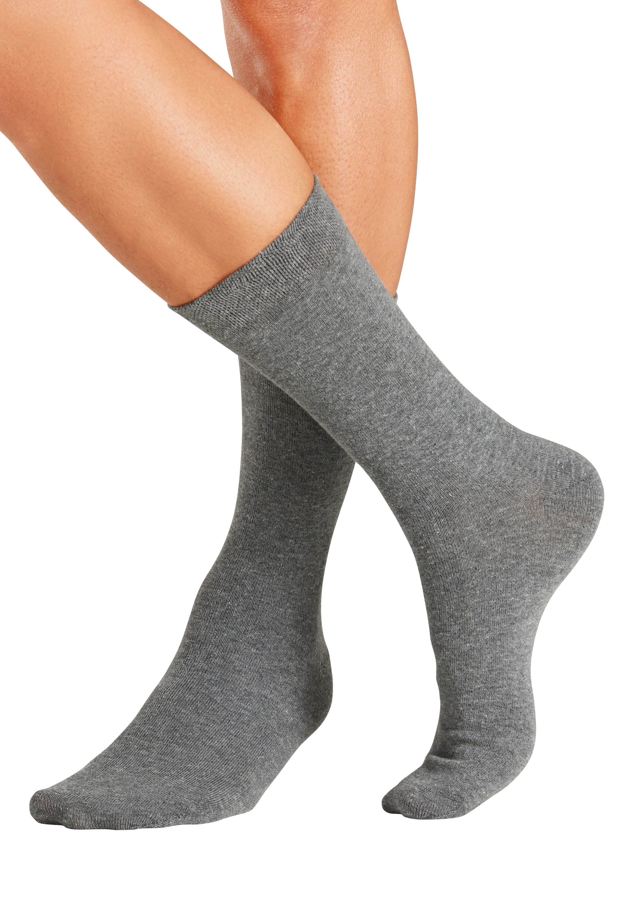 John Devin Businesssocken, (Packung, 6 Paar), lange Form, wertig in Box verpackt