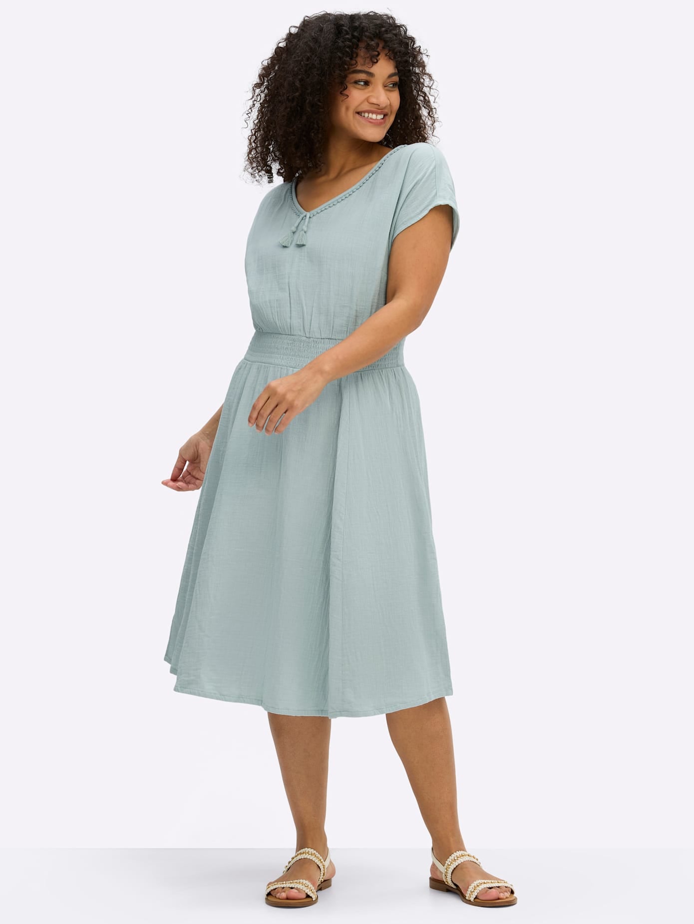 Sheego Sommerkleid »Kleid«