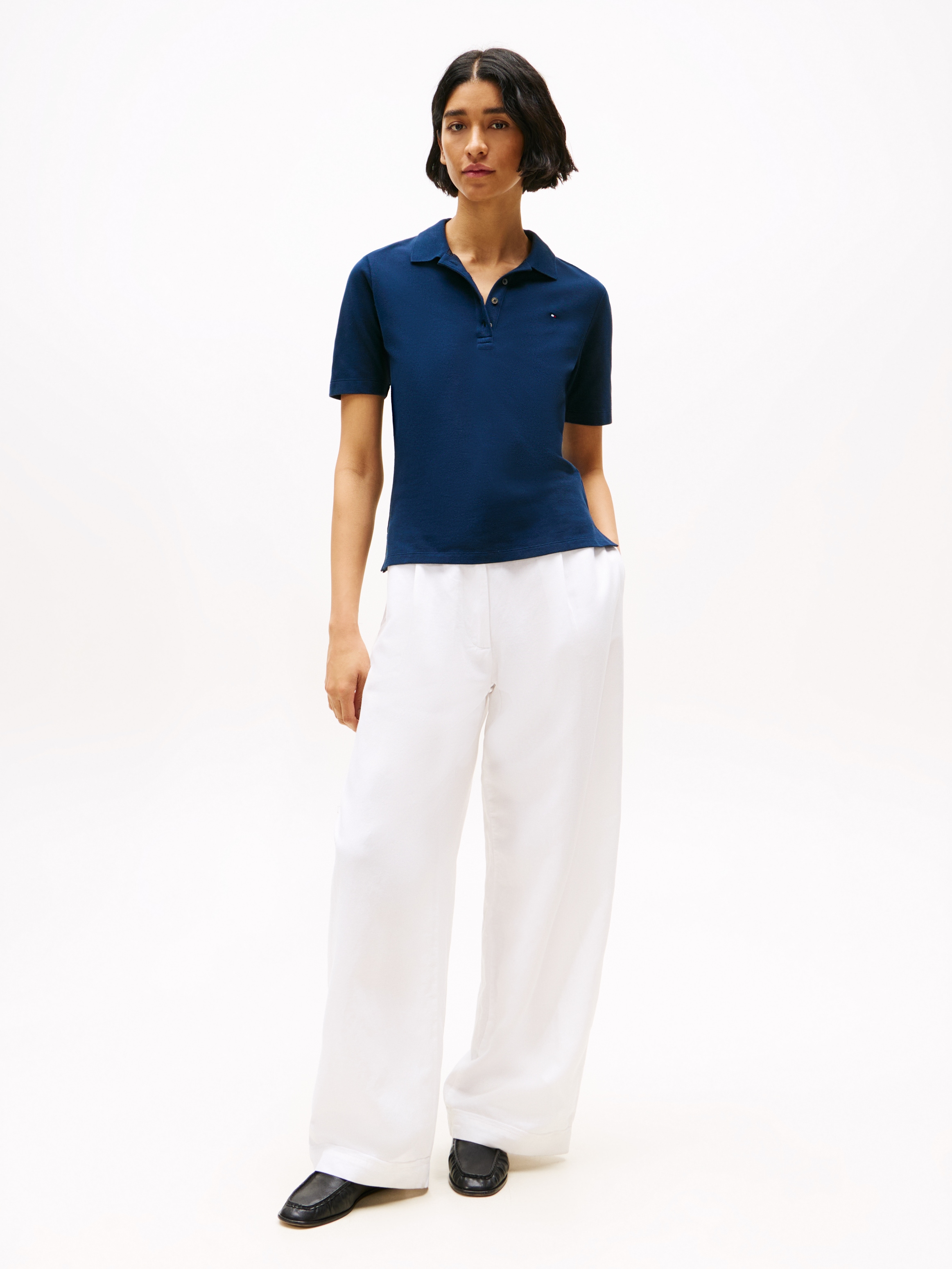 Tommy Hilfiger Poloshirt »Regular Fit Pique Premium Polo« Baumwollmischung, regular fit