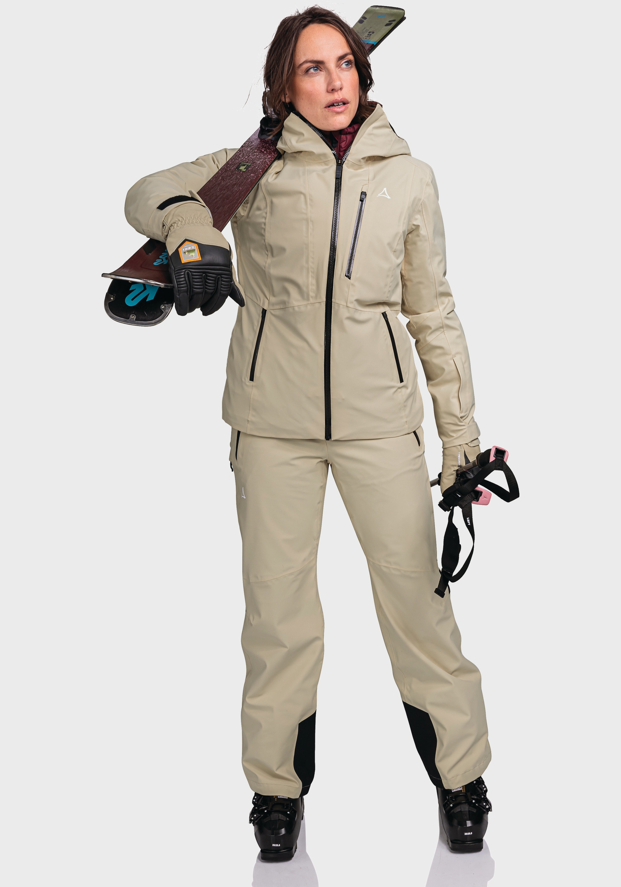 Shop »Ski Jacket L«, Kapuze Outdoorjacke OTTO Pontresina Online Schöffel im mit