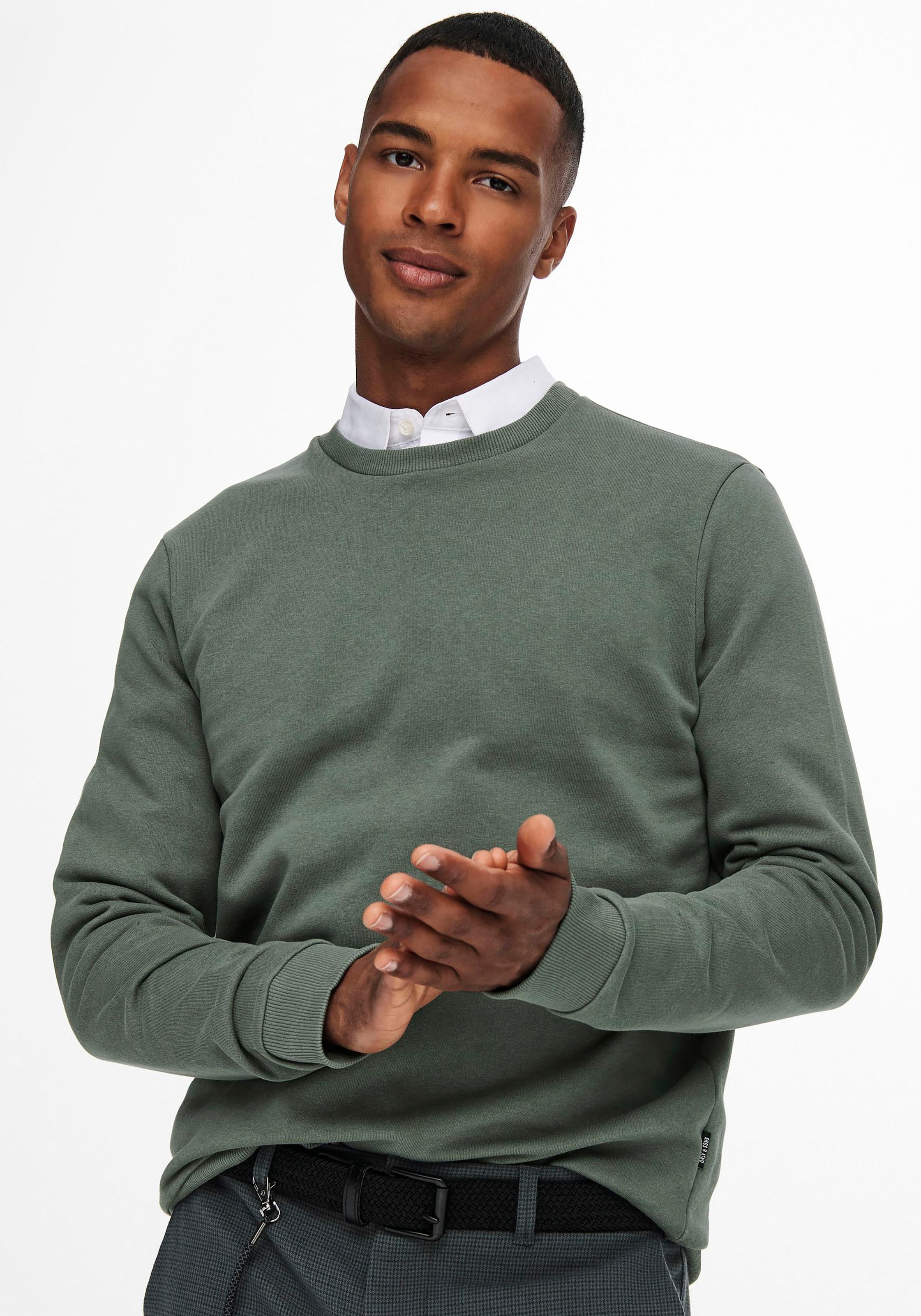 ONLY & SONS Sweatshirt »ONSCERES CREW NECK NOOS«