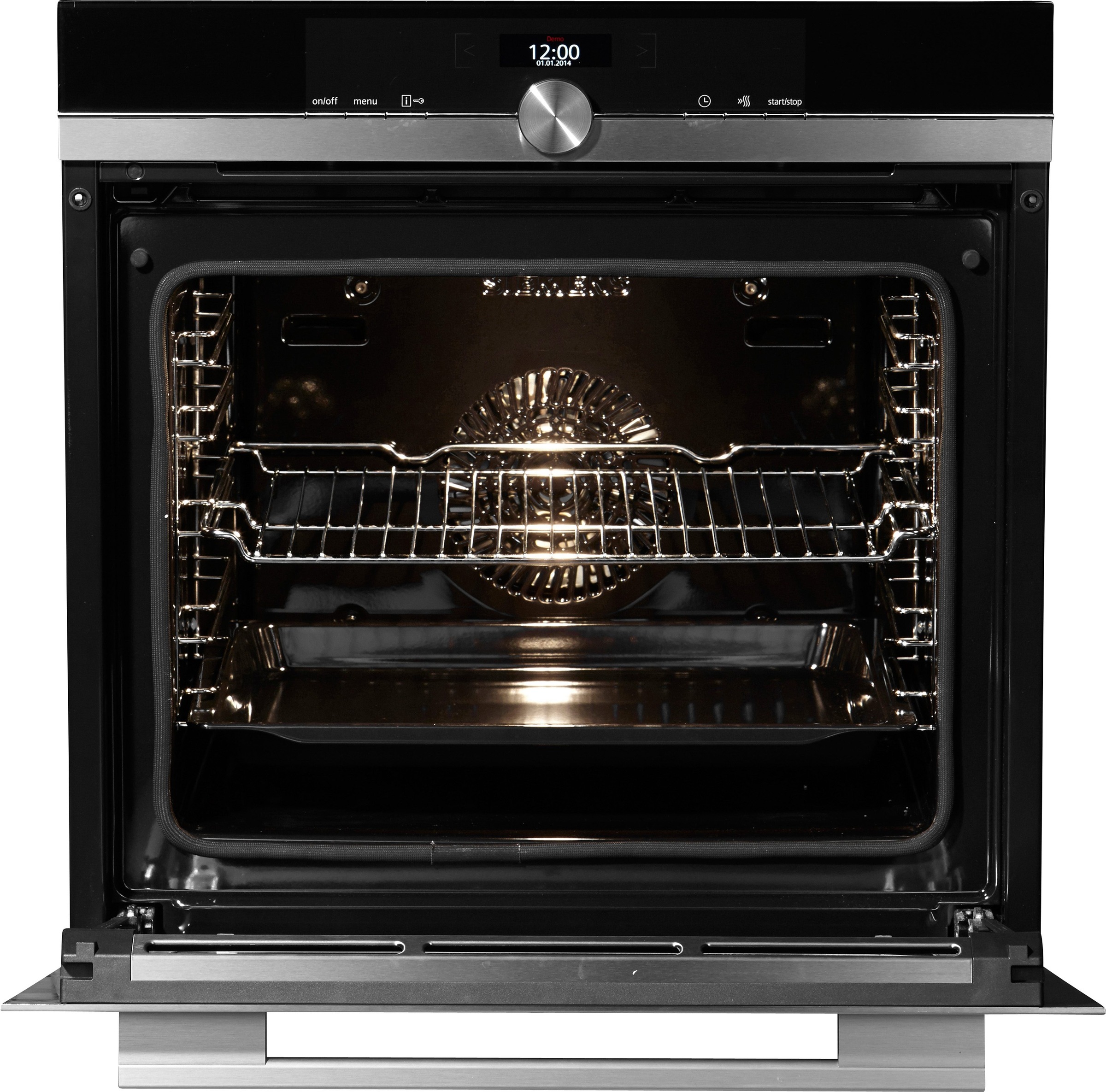 SIEMENS Pyrolyse Backofen iQ700 »HB672GBS1«, Pyrolyse-Selbstreinigung, mit Pizzastufe