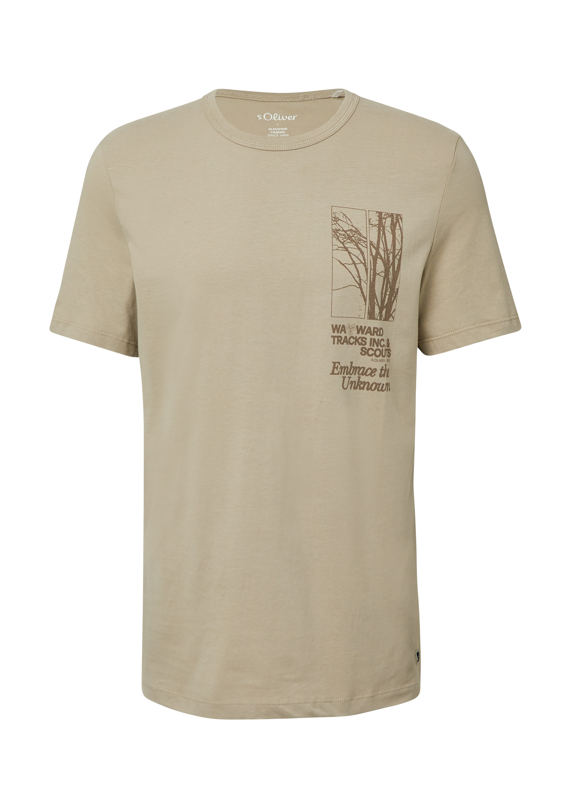 s.Oliver T-Shirt, mit Print