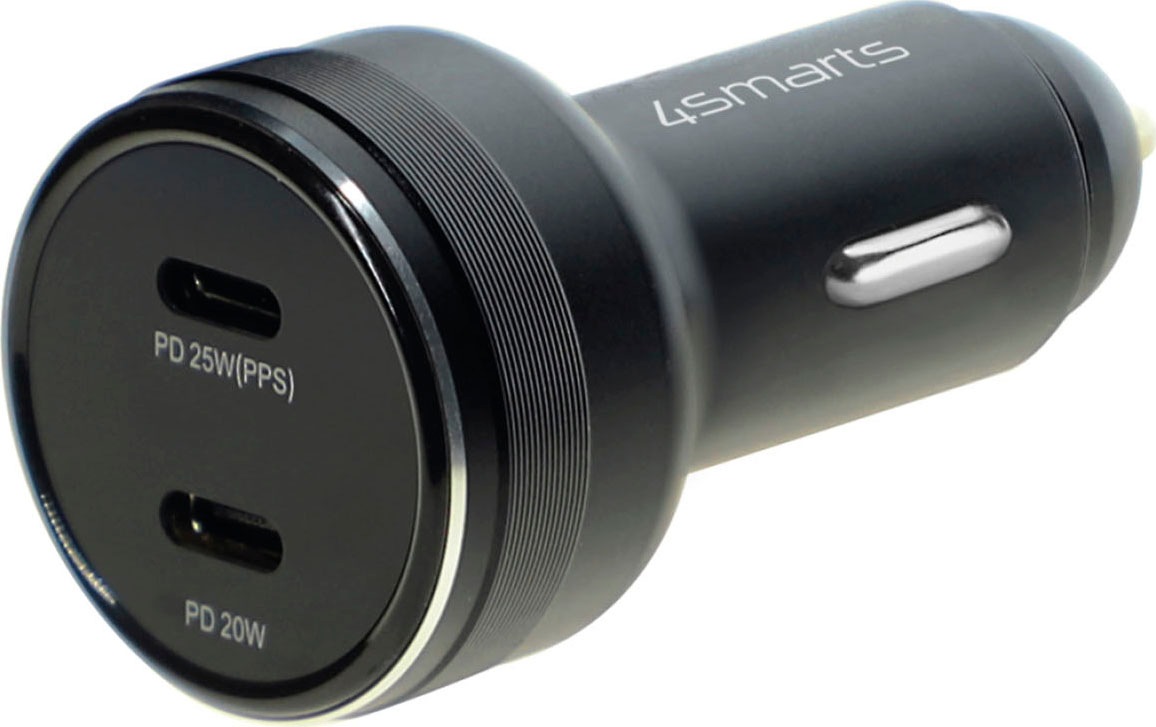 4smarts USB-Ladegerät »Kfz Ladegerät Fast 45W mit PD«