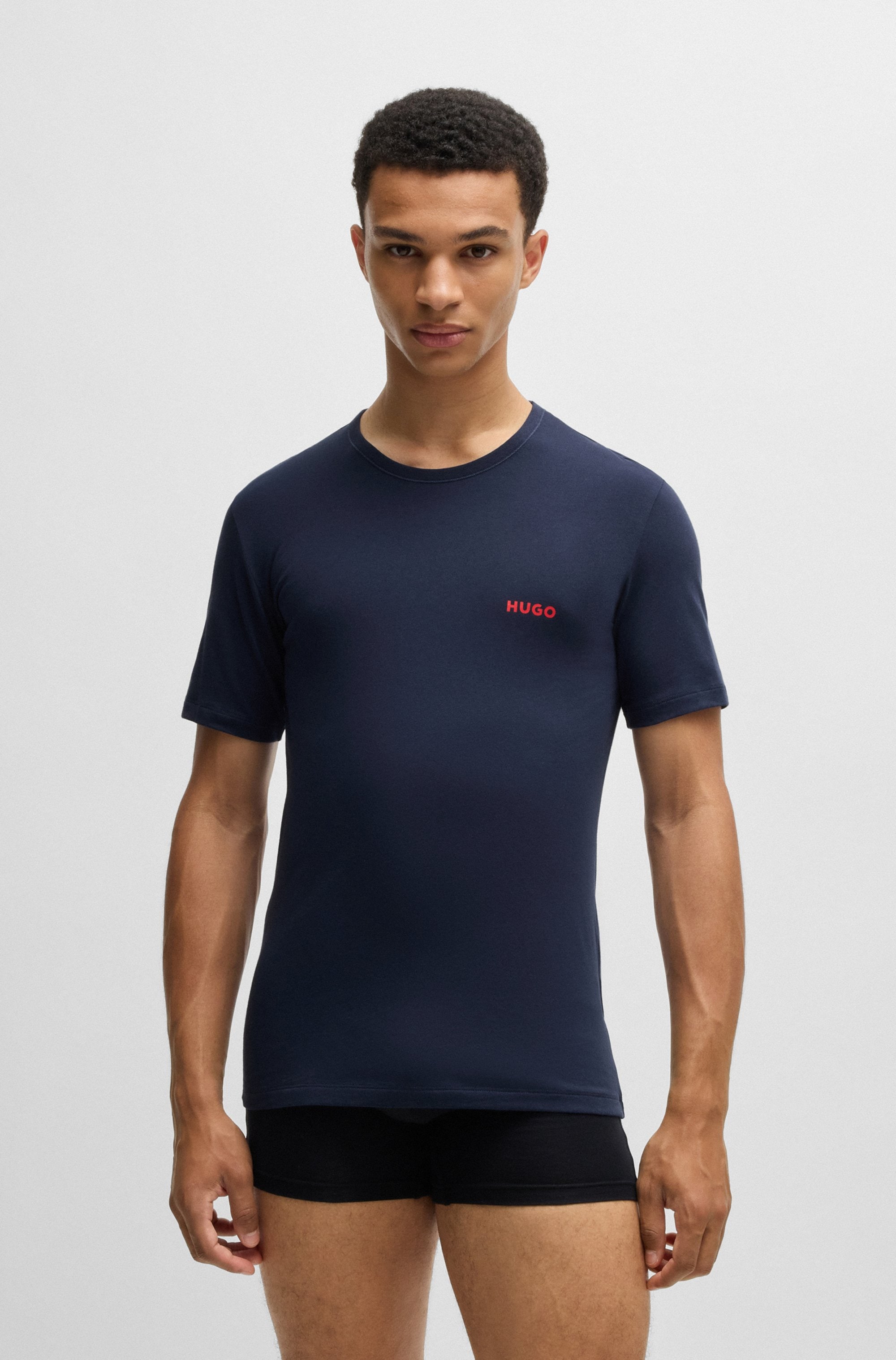 HUGO Underwear T-Shirt »RN TRIPL«, (Packung, 3 tlg.), mit Rundhalsausschnitt