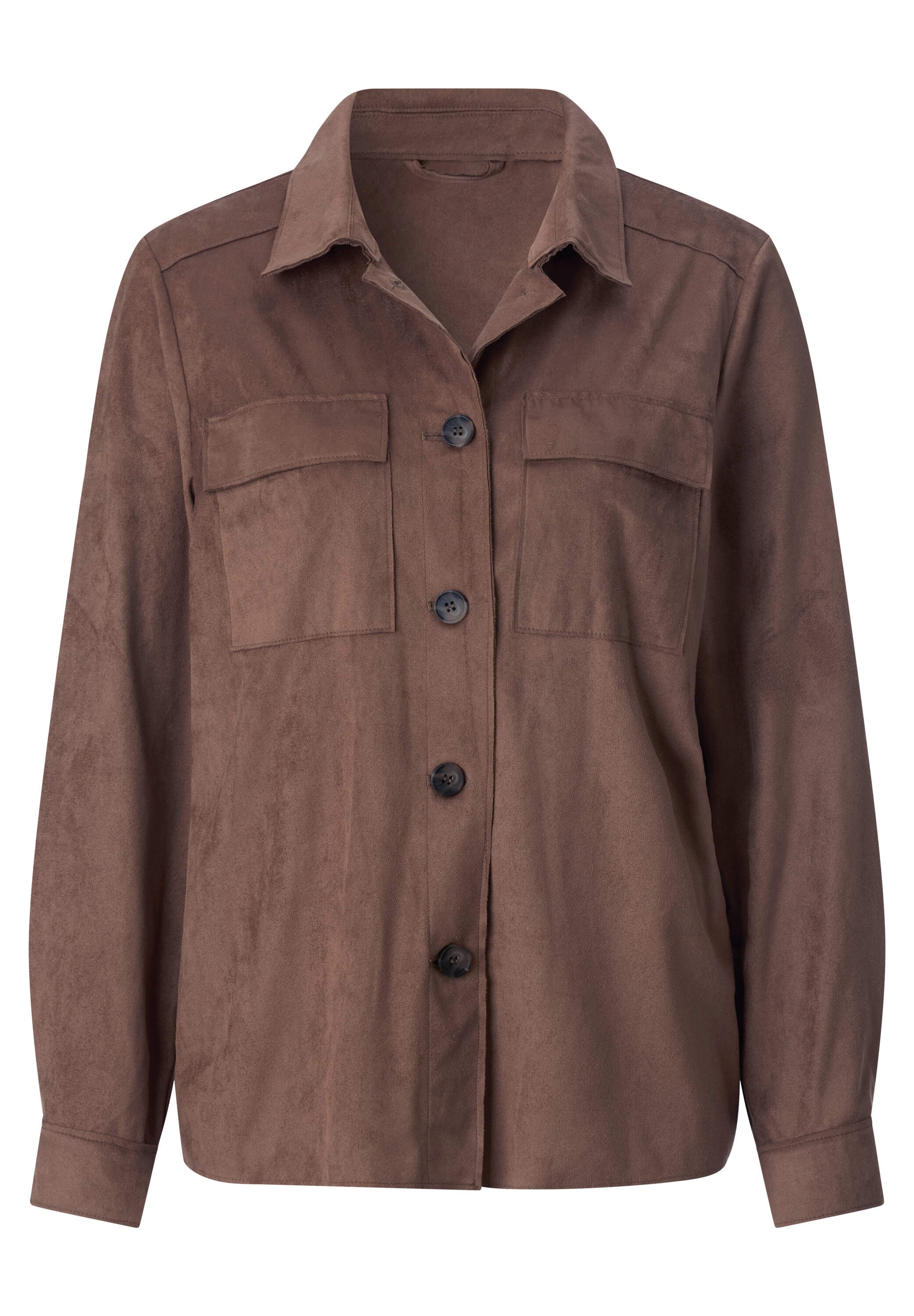 Witt Lederimitat-Blazer »Lederimitat-Blazer Lederimitat-Blazer mit Schultersattel«