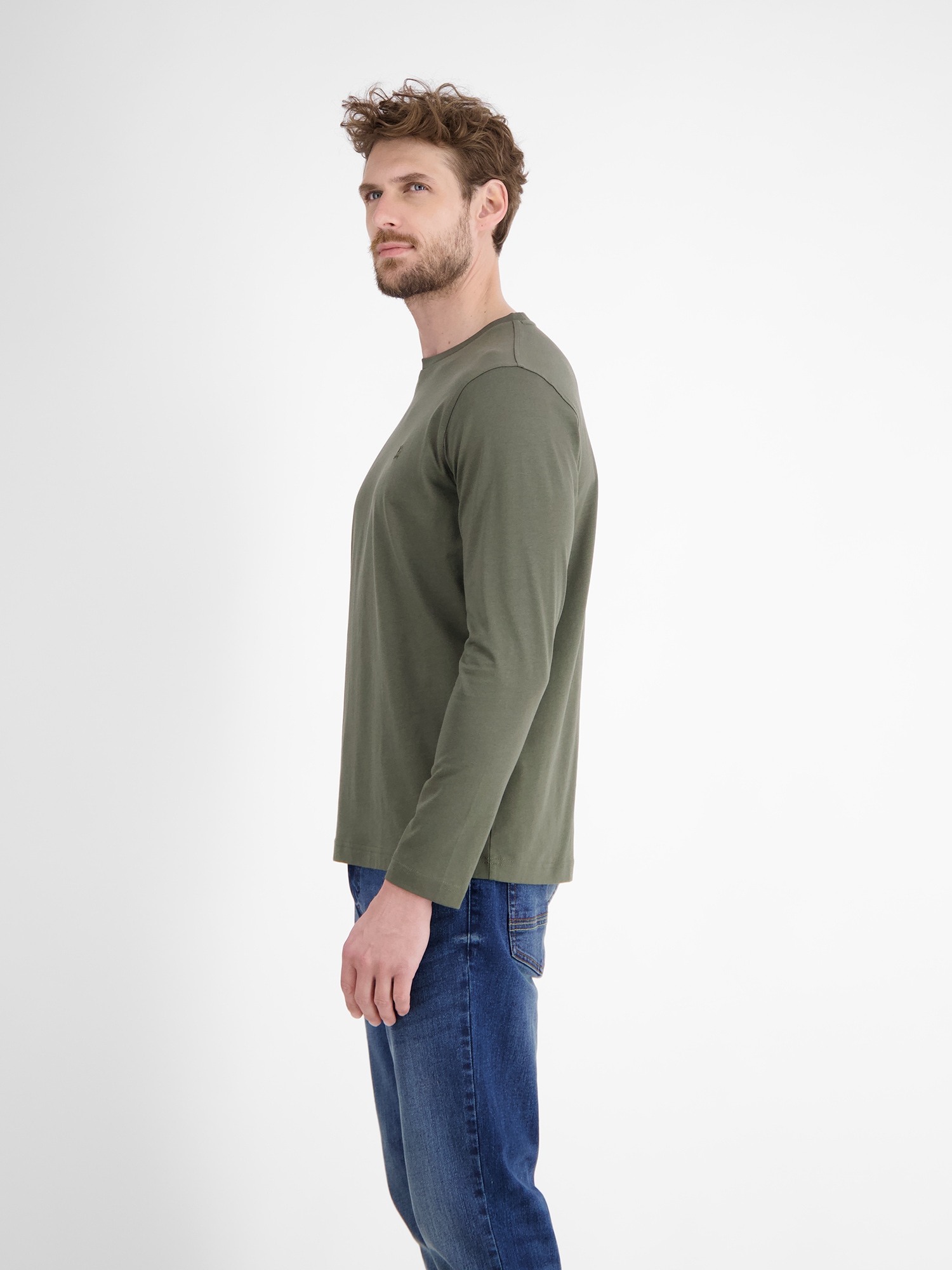 LERROS Longsweatshirt »Basic-Longsleeve«
