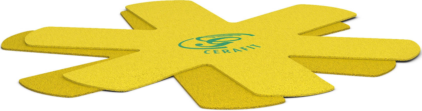 Genius Pfannen-Set »Cerafit Fusion«, Set, 7 tlg., 1x Pfanne (Ø 24 cm, Griff abnehmbar) 1x Glasdeckel (Ø 24 cm) 1x Pfanne (Ø 28 cm, Griff abnehmbar) 1x Glasdeckel (Ø 28 cm) 1x Pfanne (Ø 20 cm, Griff fest) 2x Vlies-Einleger