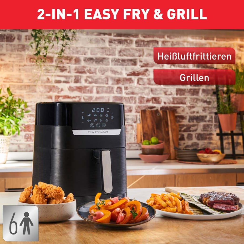 Tefal Heißluftfritteuse »EY5058 Easy Fry & Grill Precision«, 1550 W