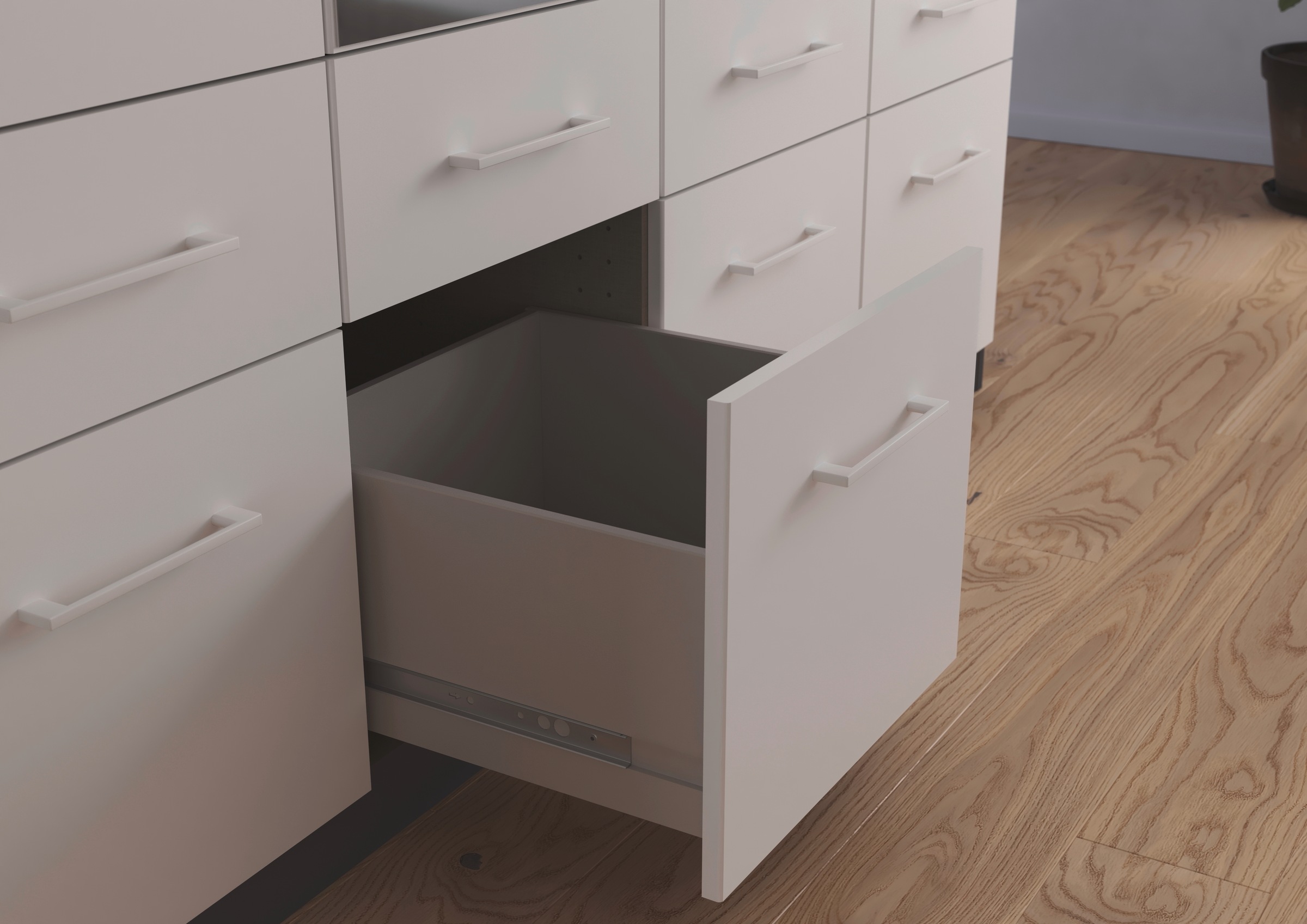 rauch Kleiderschrank »Kleiderschrank Schrank Garderobe Wäscheschrank DUNDEE«, (mit 3 Griff-Varianten), Schubladen in zwei Höhen, optional mit Spiegel MADE IN GERMANY