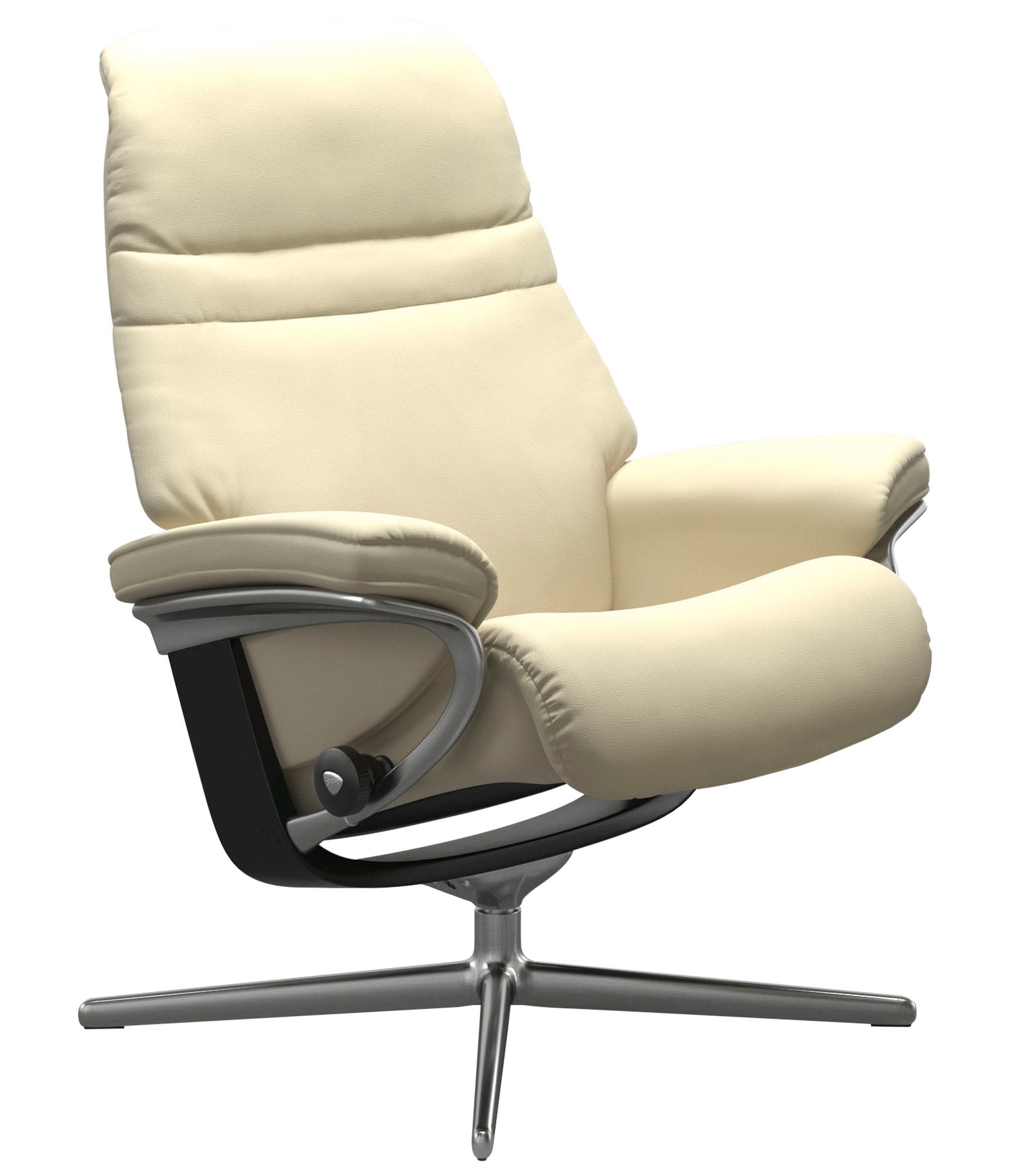 Stressless® Relaxsessel »Sunrise«, mit Cross Base, Größe S, M & L, Holzakzent Schwarz