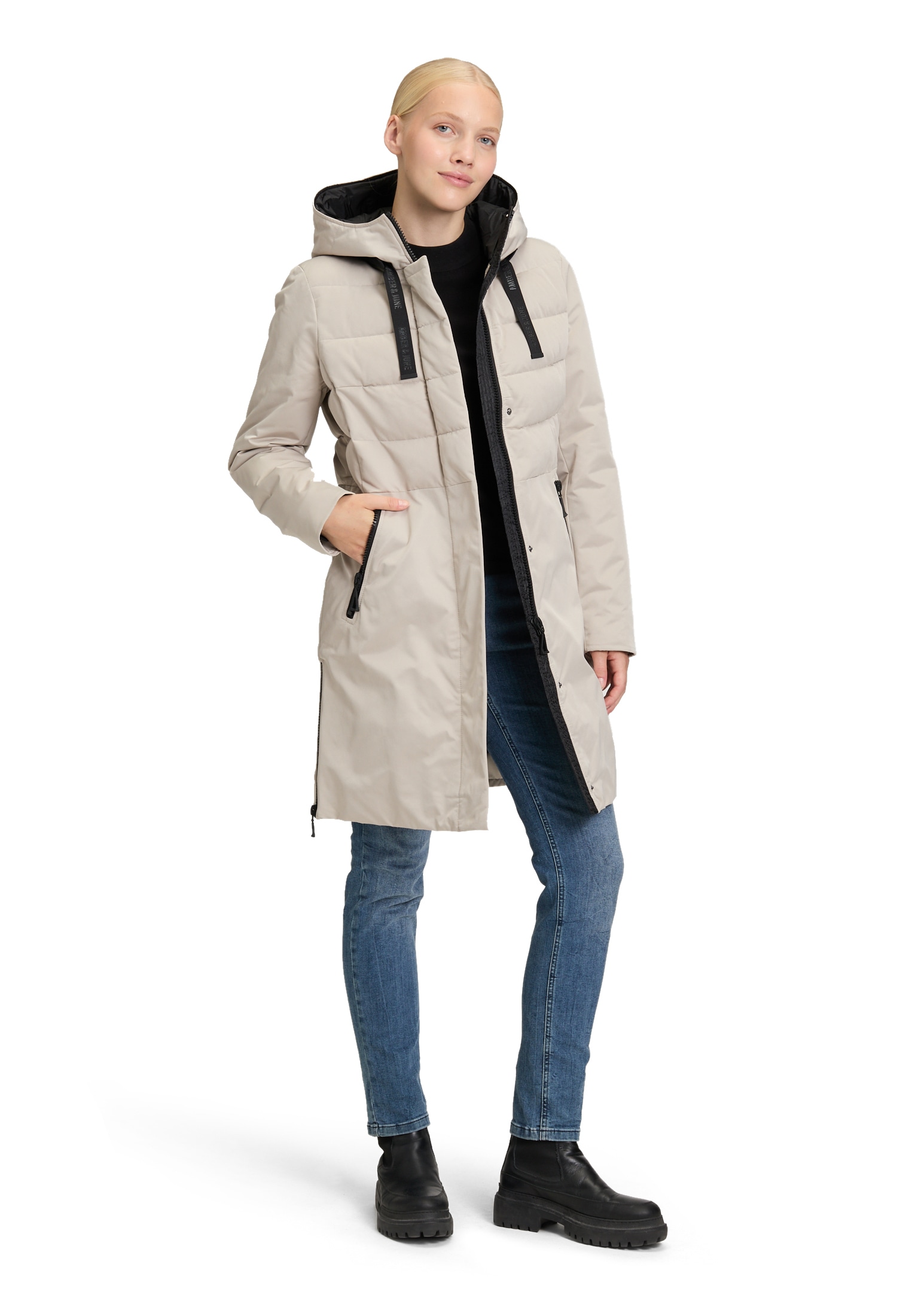 Amber & June Winterjacke »Winterjacke Kunstdaune«