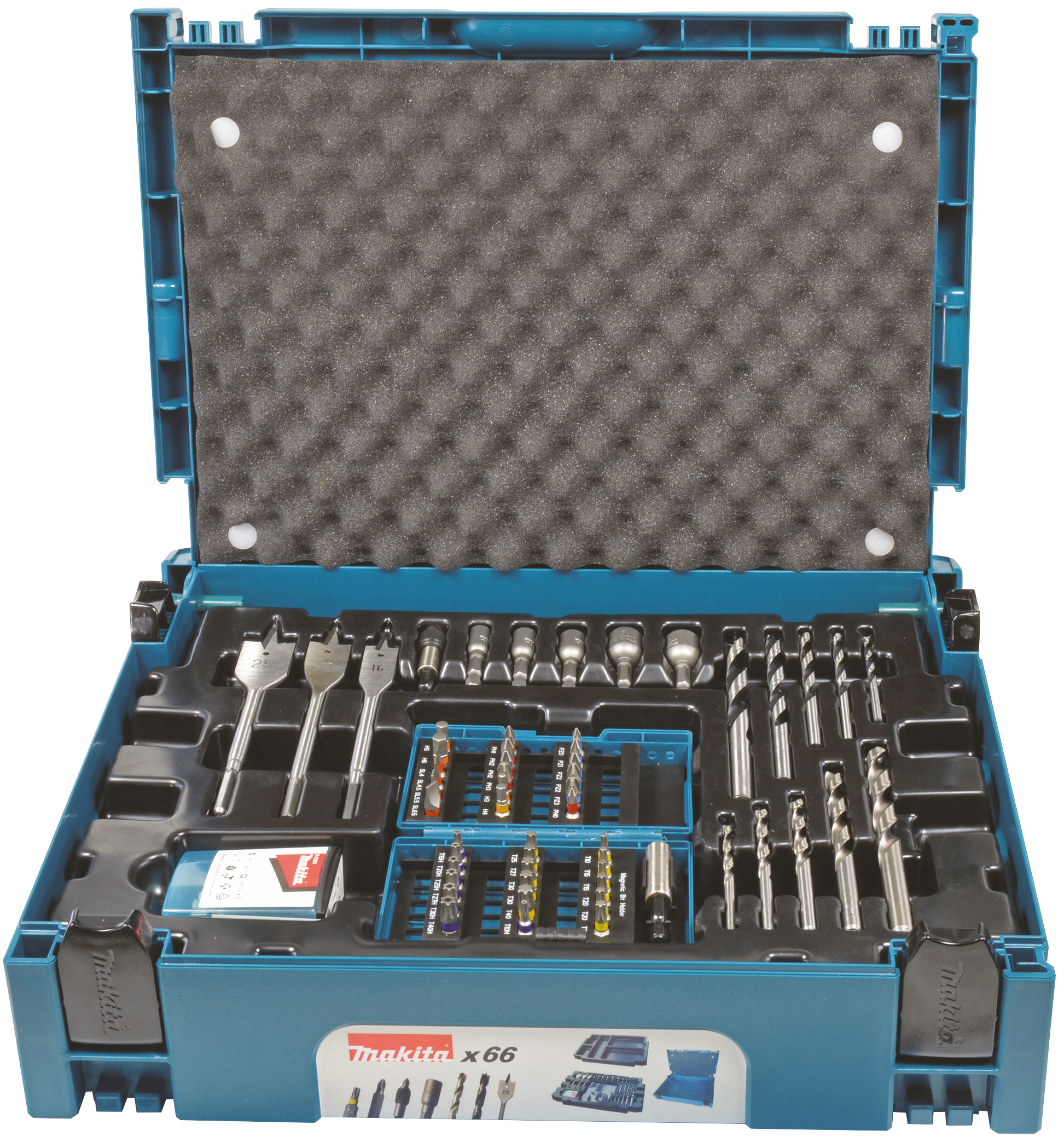 Bohrer- und Bit-Set »B-43044«, (66 tlg.)