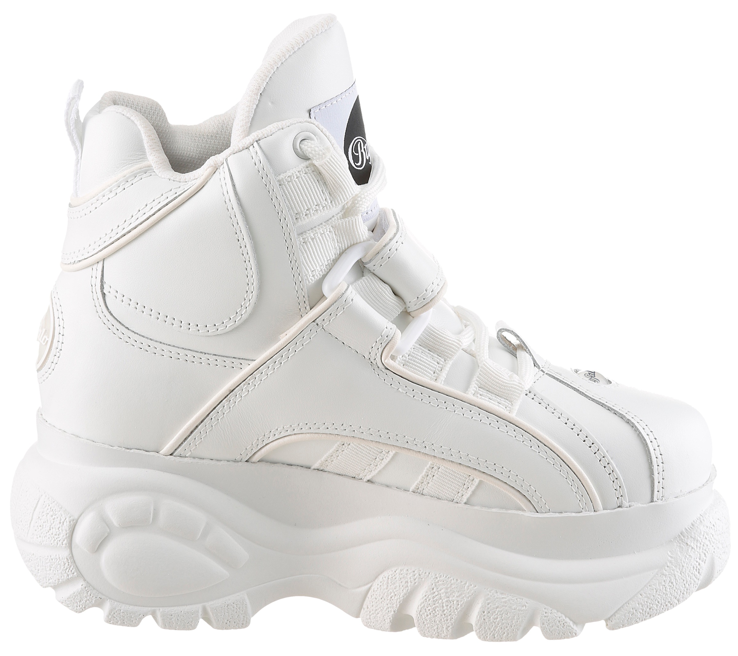 Buffalo Schnürboots  High-Top Sneaker, Chunky Boots, Plateauboots mit kräftiger Laufsohle