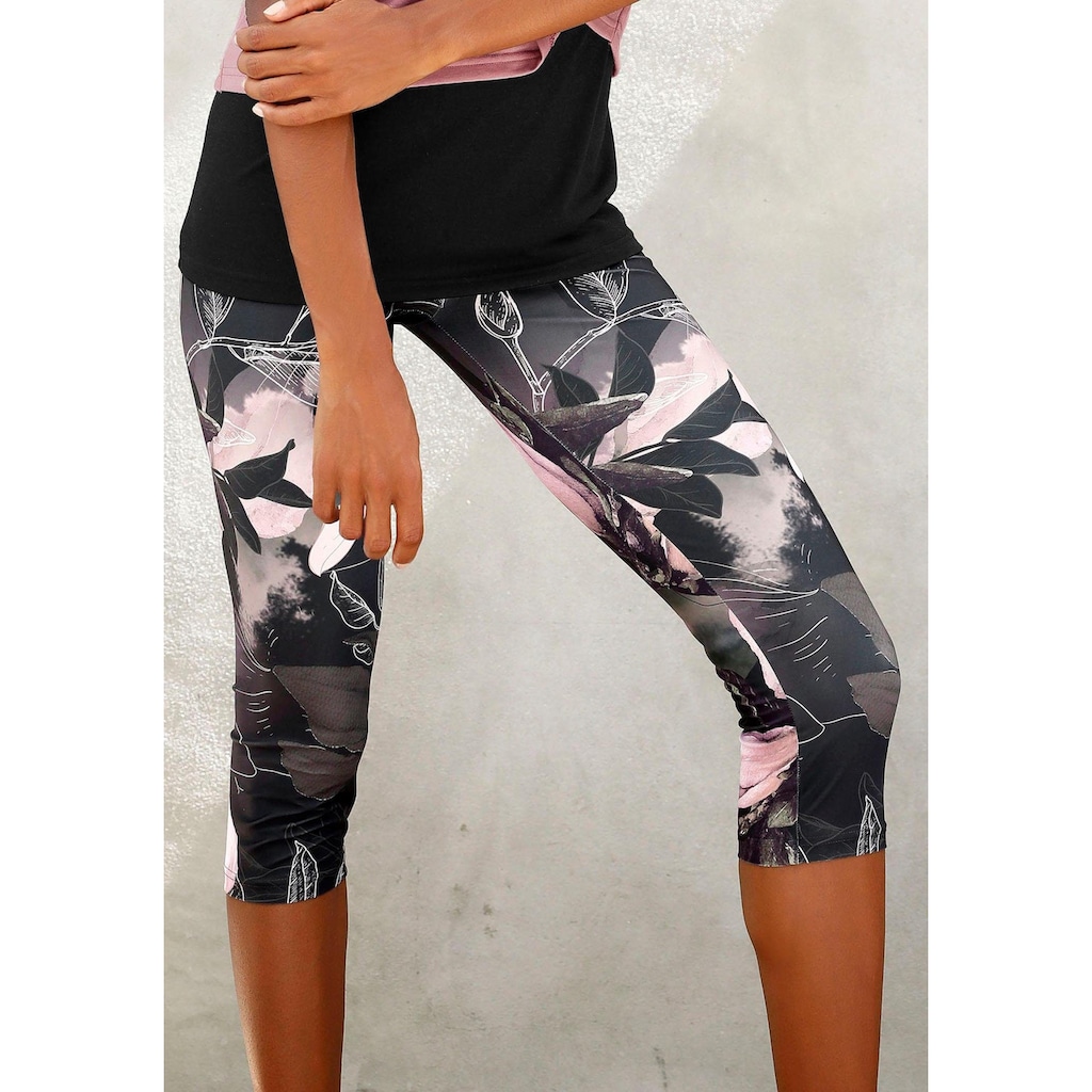 LASCANA ACTIVE Caprileggings »Tropical«