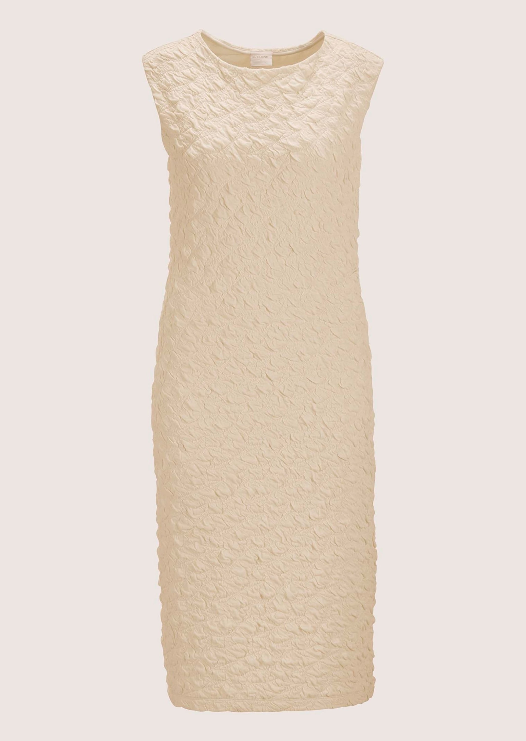 MADELEINE Sommerkleid »Etuikleid Elegantes ärmelloses Kleid mit Struktur« Struktur-Qualität