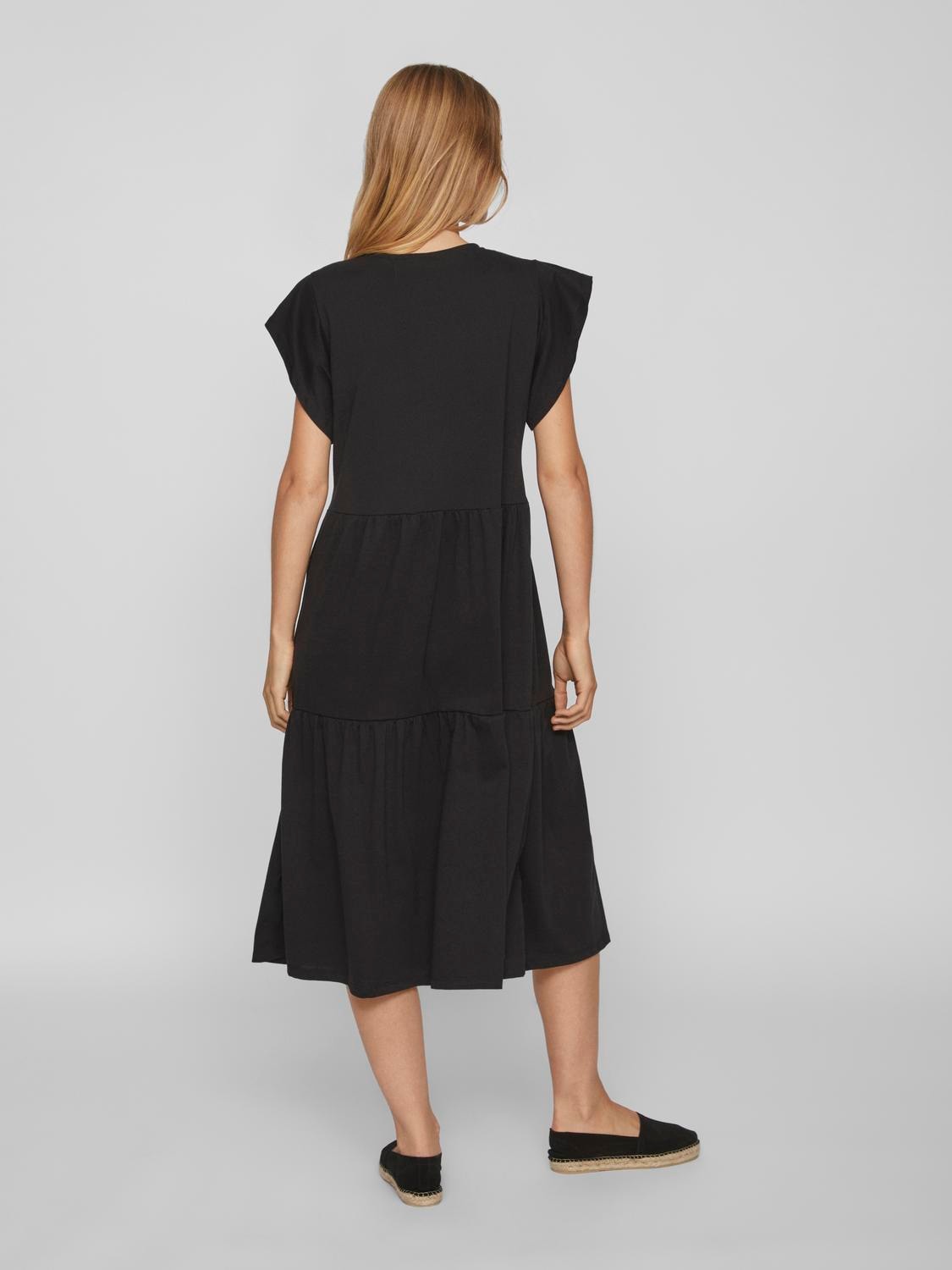 Vila Sommerkleid »VISUMMER S/S MIDI DRESS - NOOS«