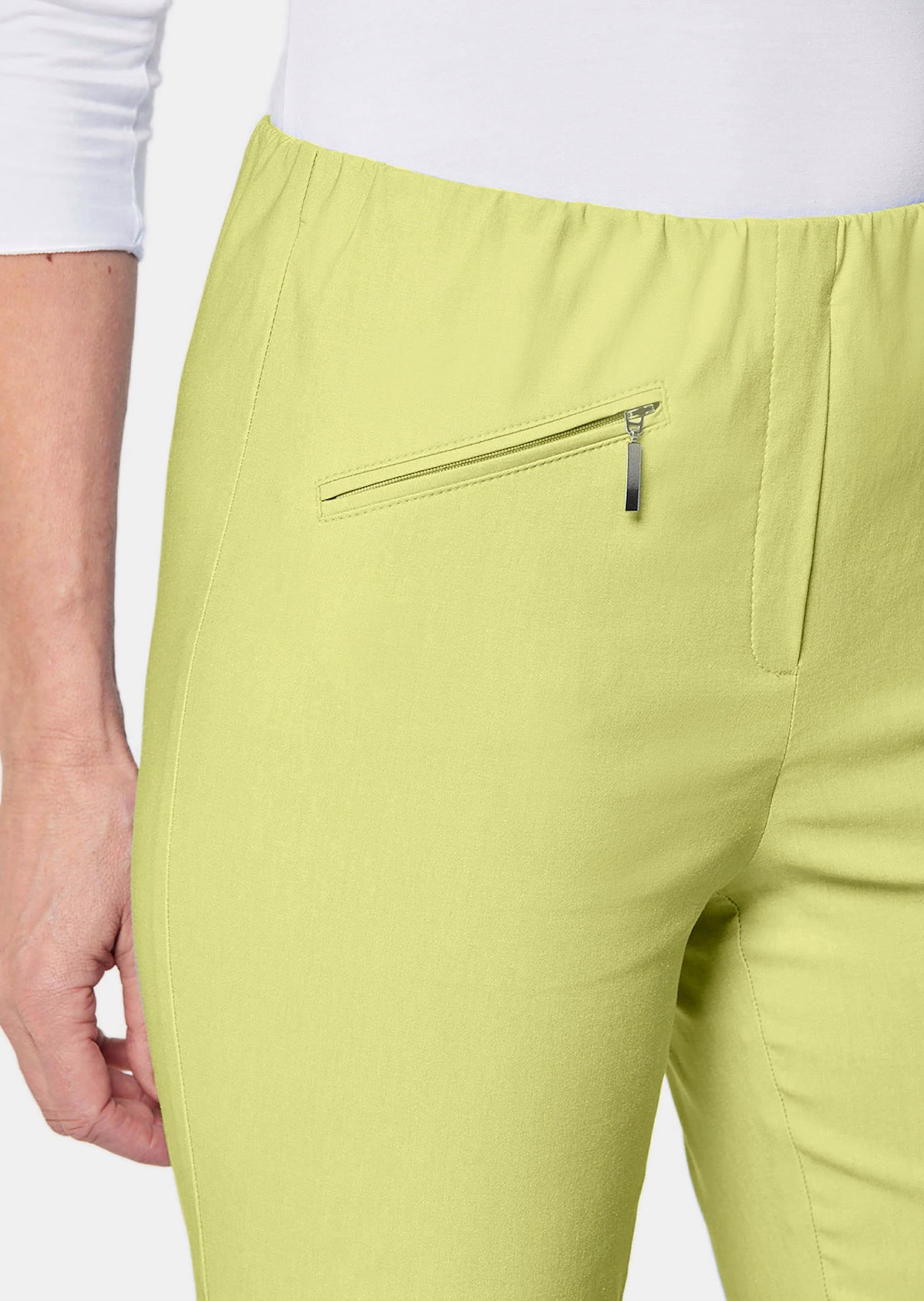 GOLDNER 2-in-1-Hose »Schlupfhose LOUISA mit Steppnähten«