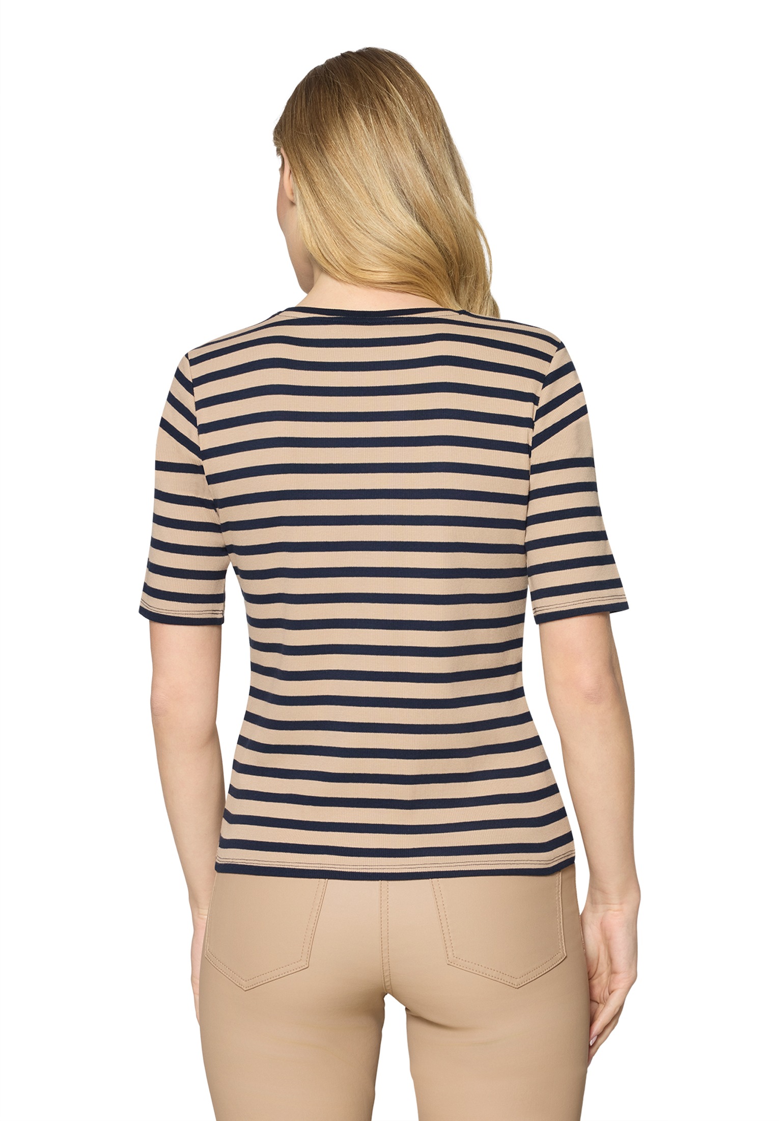 Betty Barclay Rundhalsshirt »Basic Shirt mit Rippenstruktur«