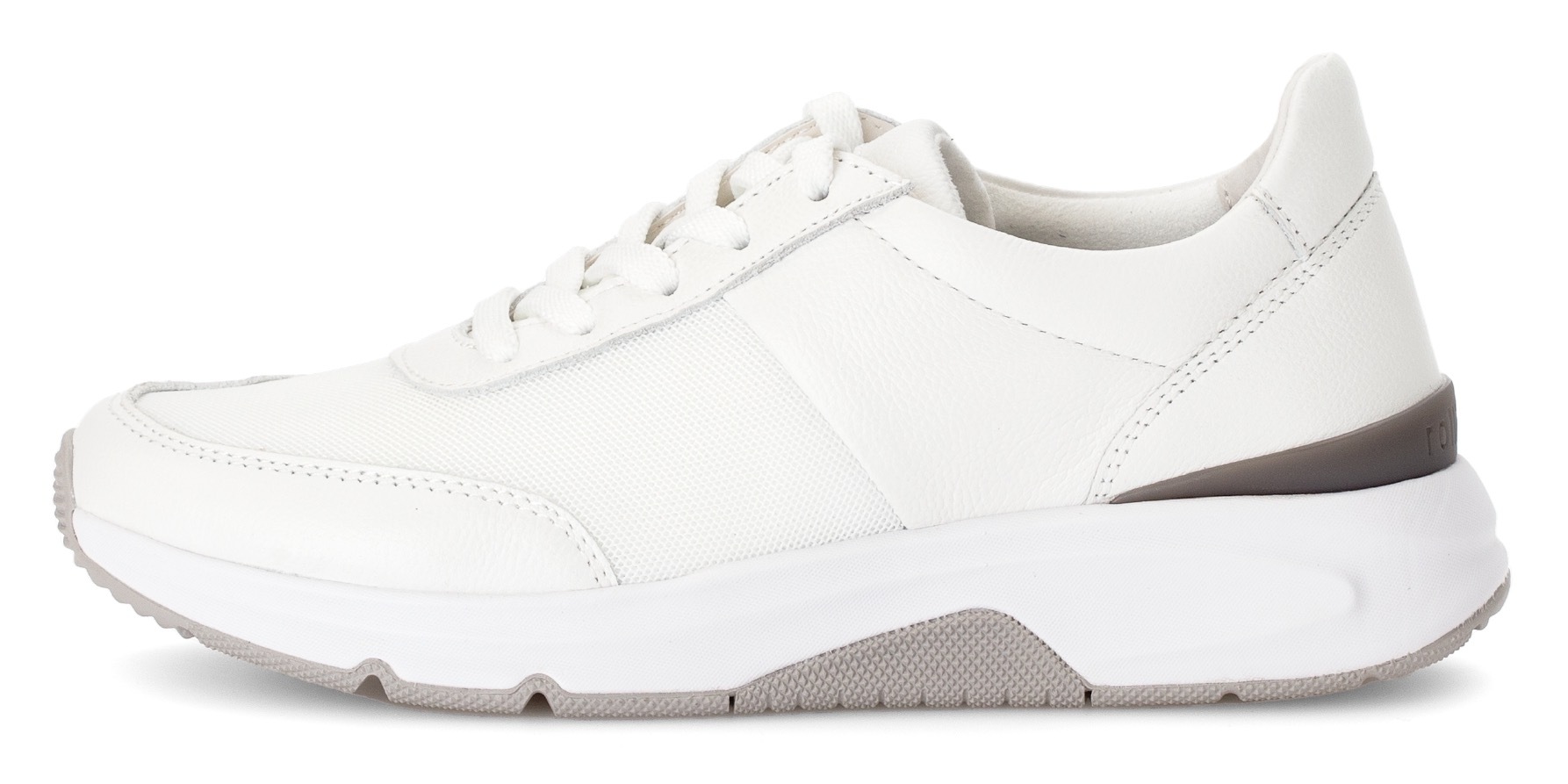 Gabor Rollingsoft Keilsneaker, Freizeitschuh, Halbschuh, Schnürer, herausnehmbares Wechselfußbett