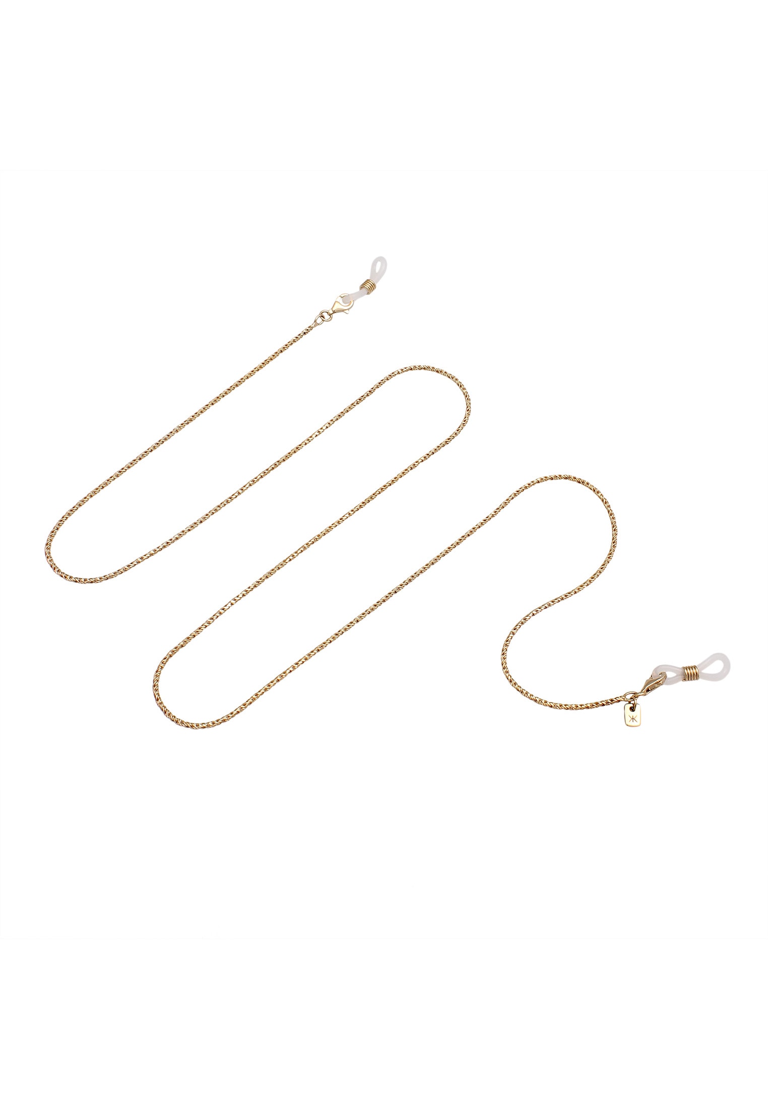 Kuzzoi Schmuckset »Schmuckzubehör Brillenkette Figaro Gliederkette 925 Sterling Silber«