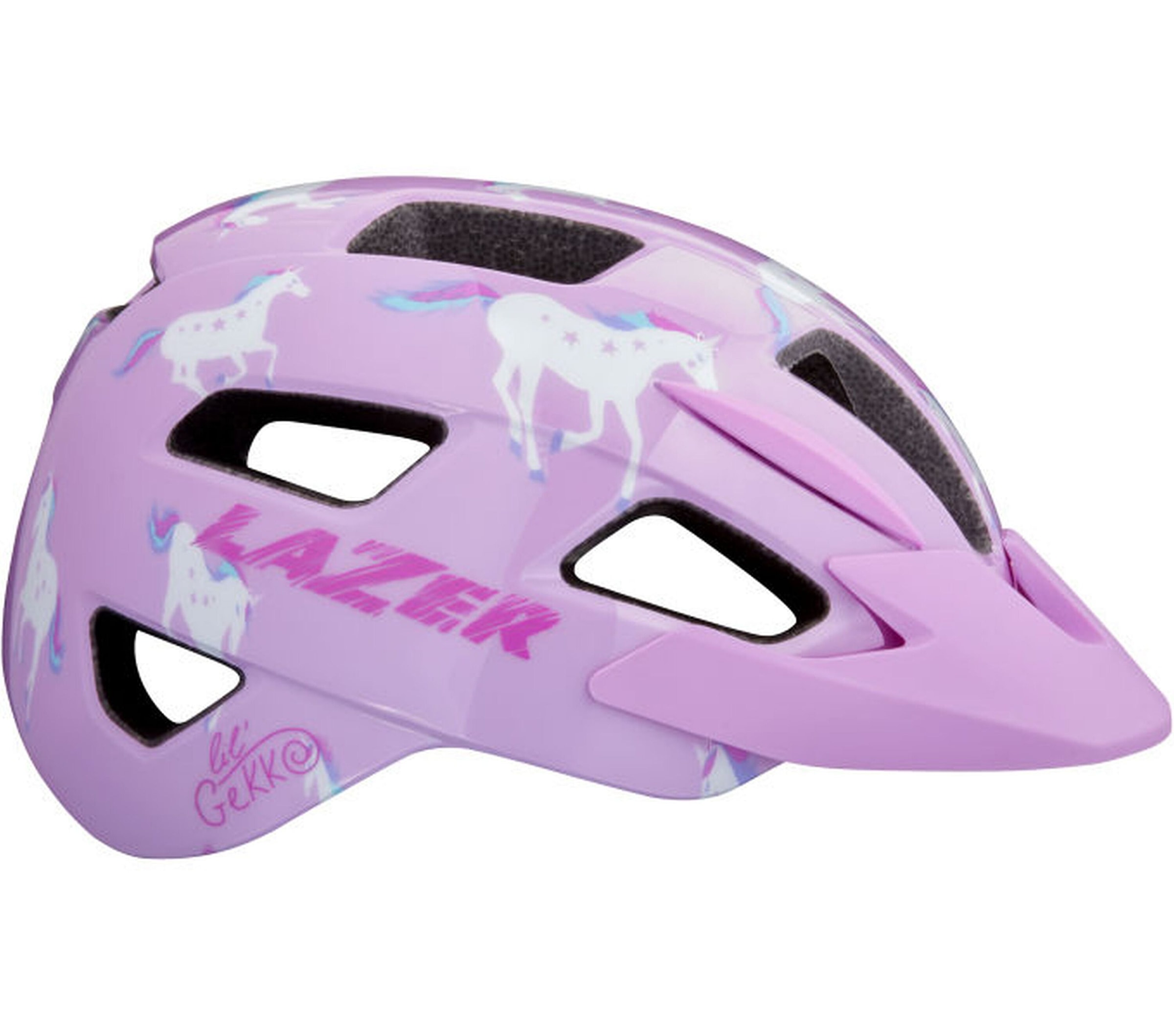 Kinderfahrradhelm »Kinder-Fahrradhelm Lil' Gekko + NET, Unicorns«