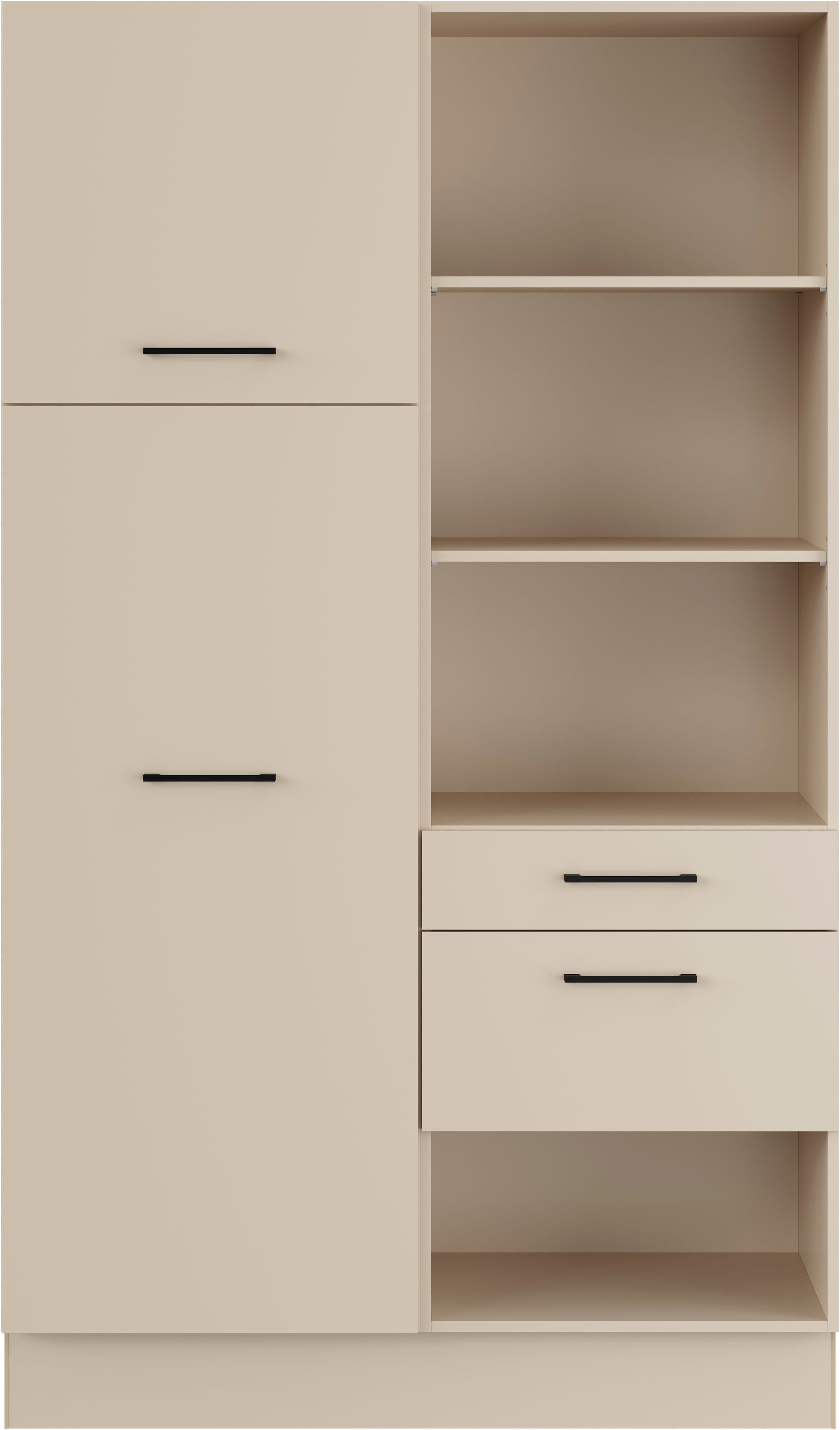 IMPULS KÜCHEN Mehrzweckschrank-Set »Warschau« Getränkekistenschrank und Seitenschrank, Breite 120 cm, 3 Stk. tlg.