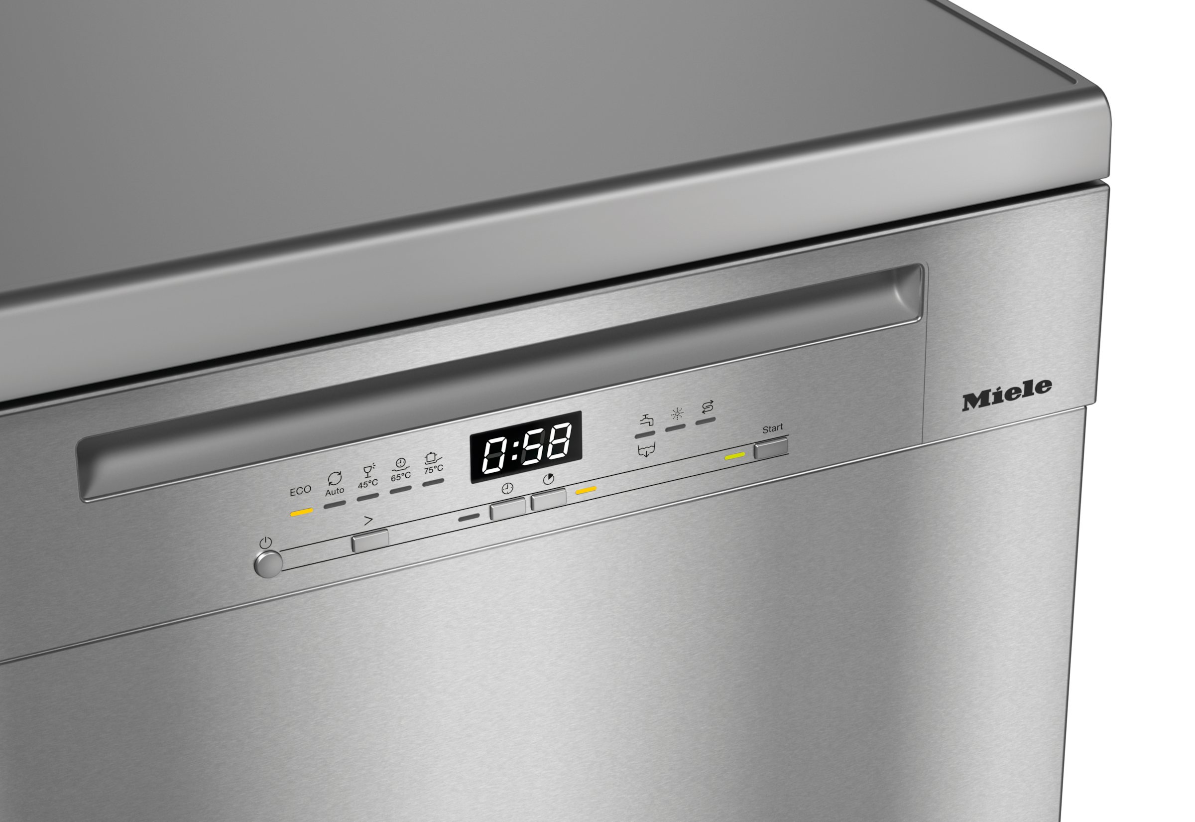 Miele Standgeschirrspüler »G 5410 SC Front Active Plus« 14 Maßgedecke in silberfarben